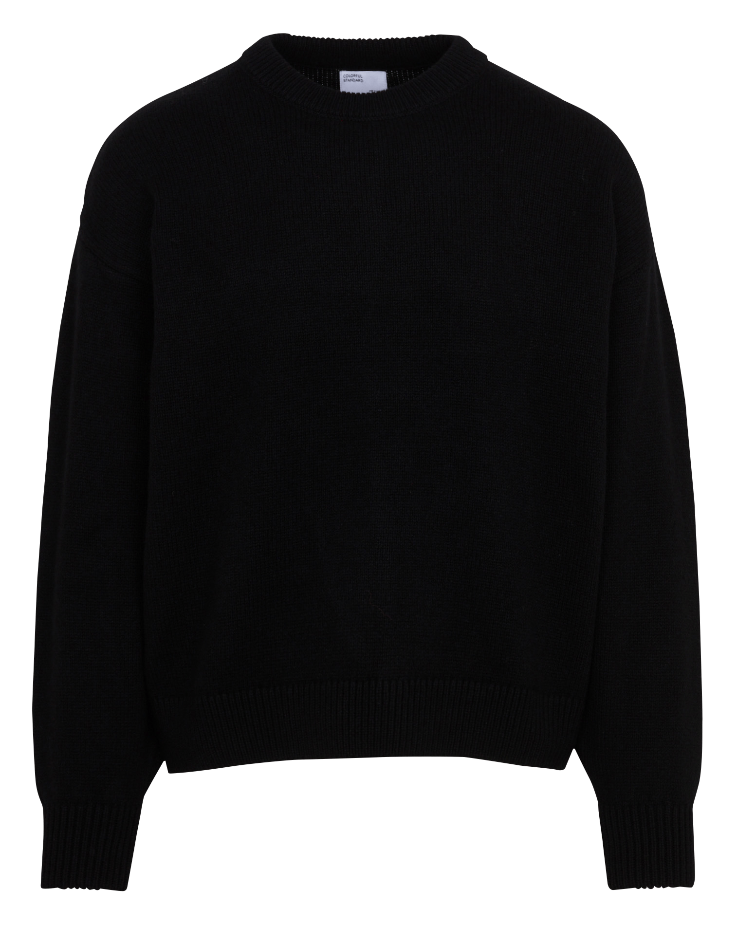 Oversized ronde hals trui van gerecycleerde wol COLORFUL STANDARD