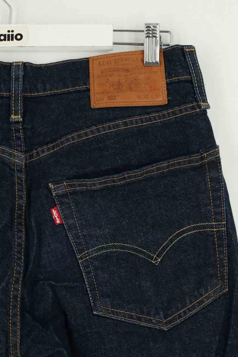 Straight Leg Jeans 502 LEVI'S - Seconde main Blue