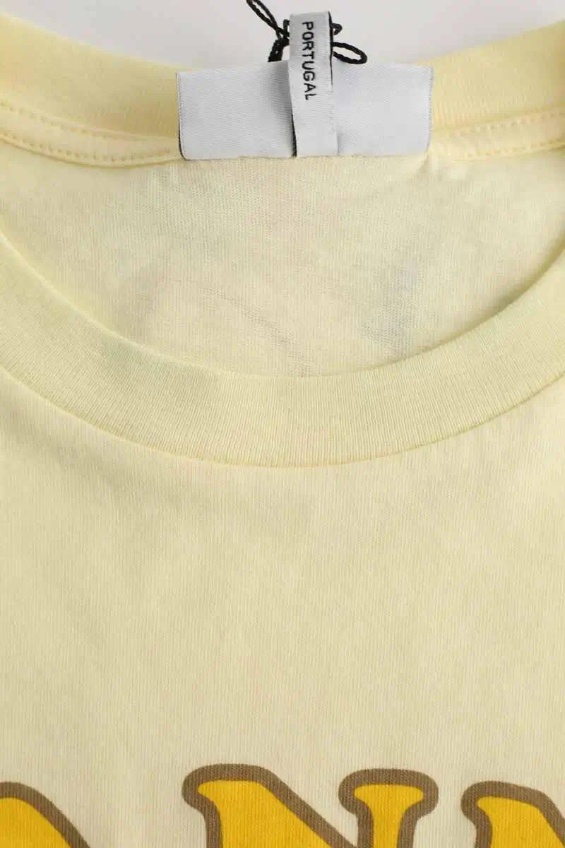 T-shirt GANNI - Seconde Main Yellow