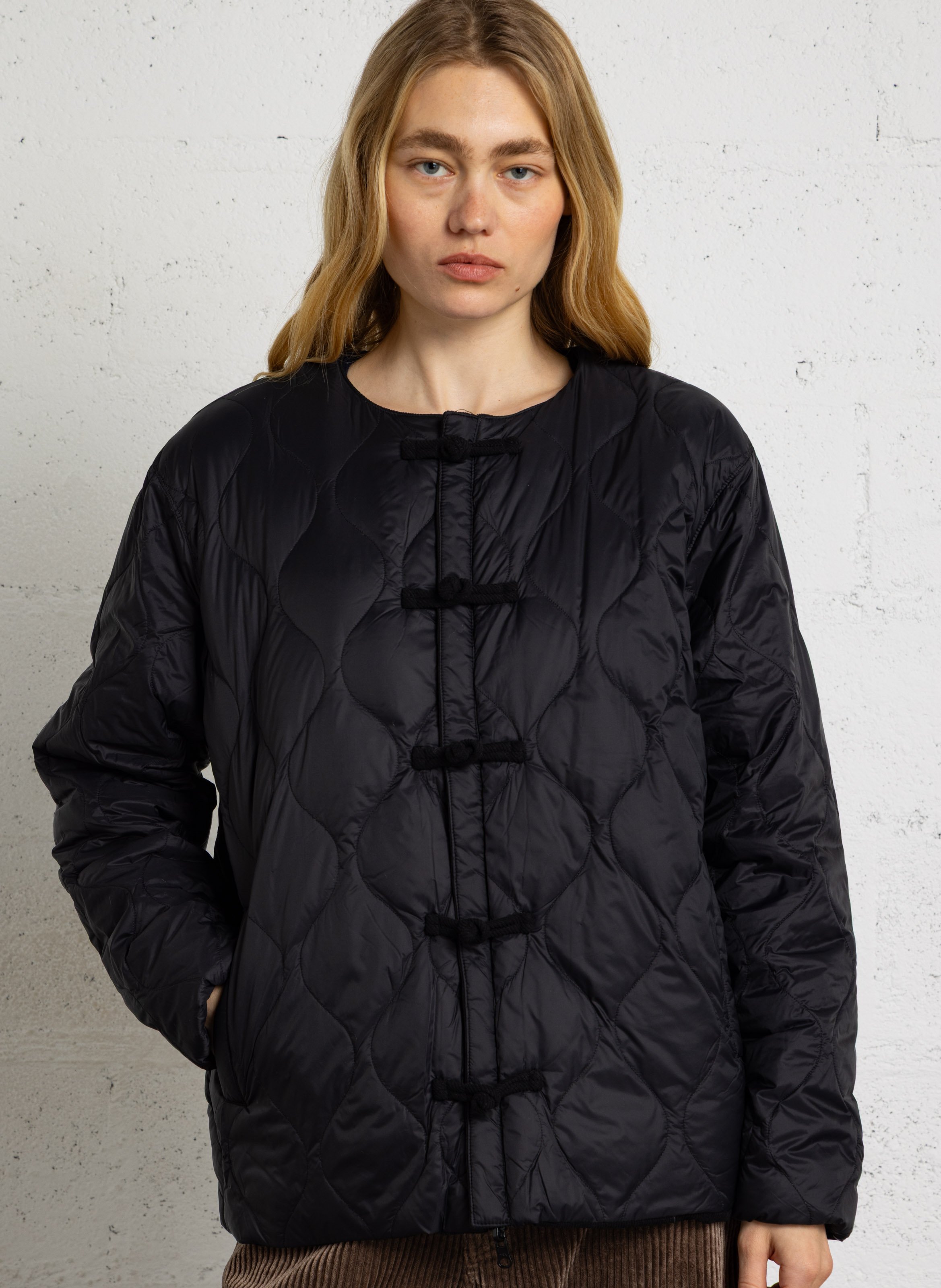 Veste matelassée oversize col rond TAION