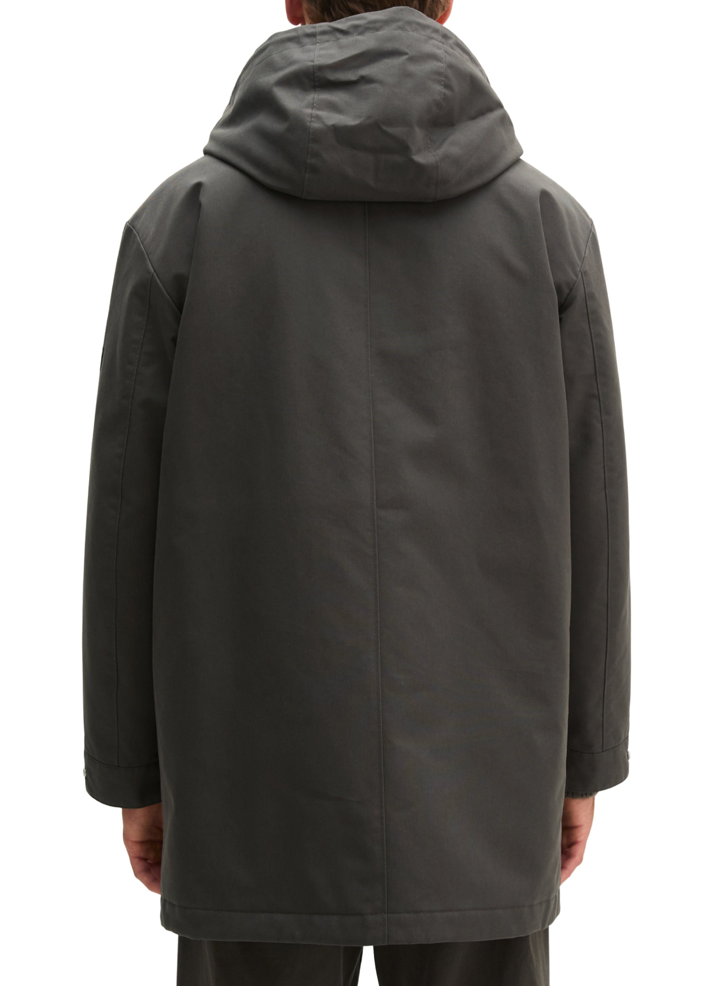 Parka met opstaande kraag - katoenblend MARC O'POLO Grijs