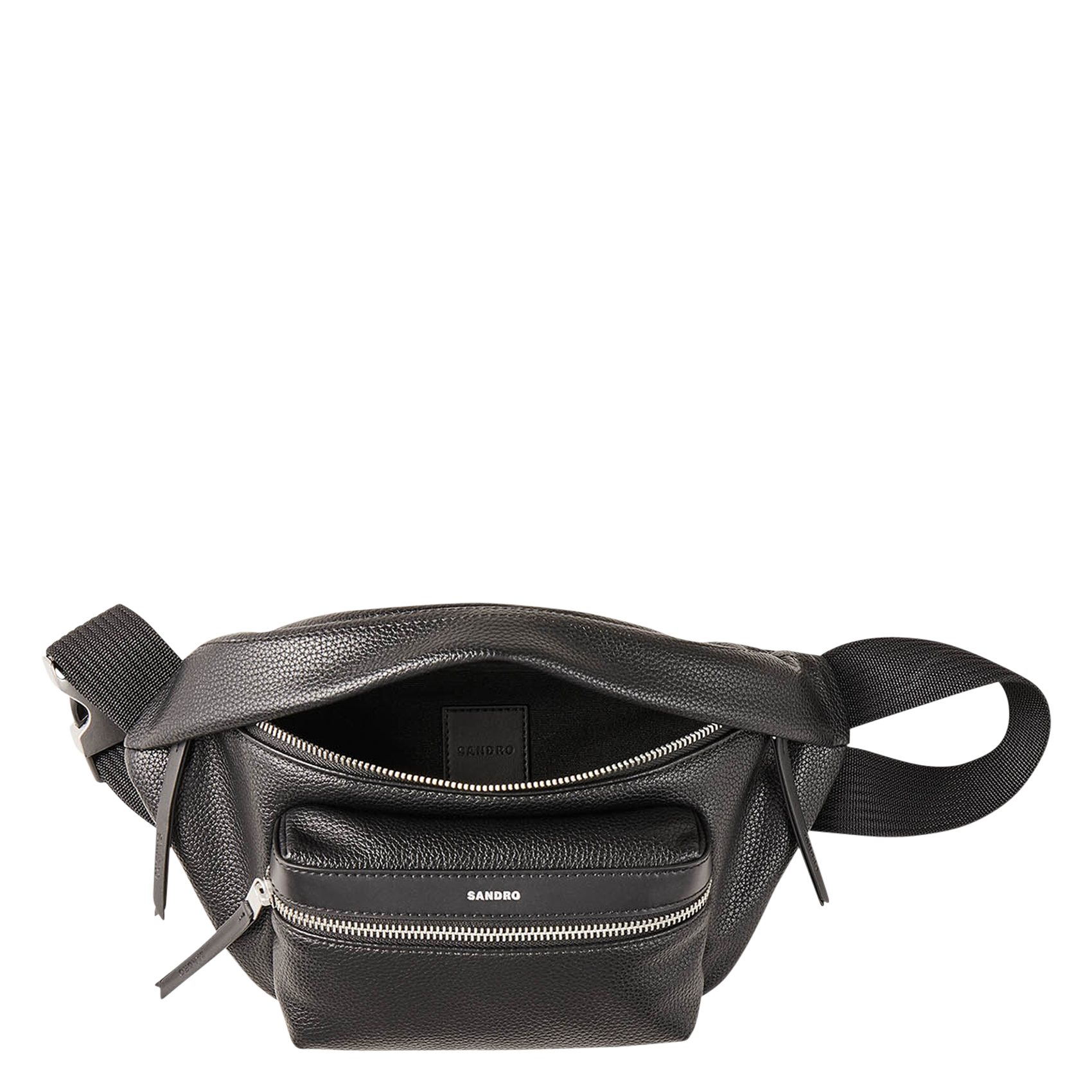 Nerfleren heuptasje SANDRO Zwart