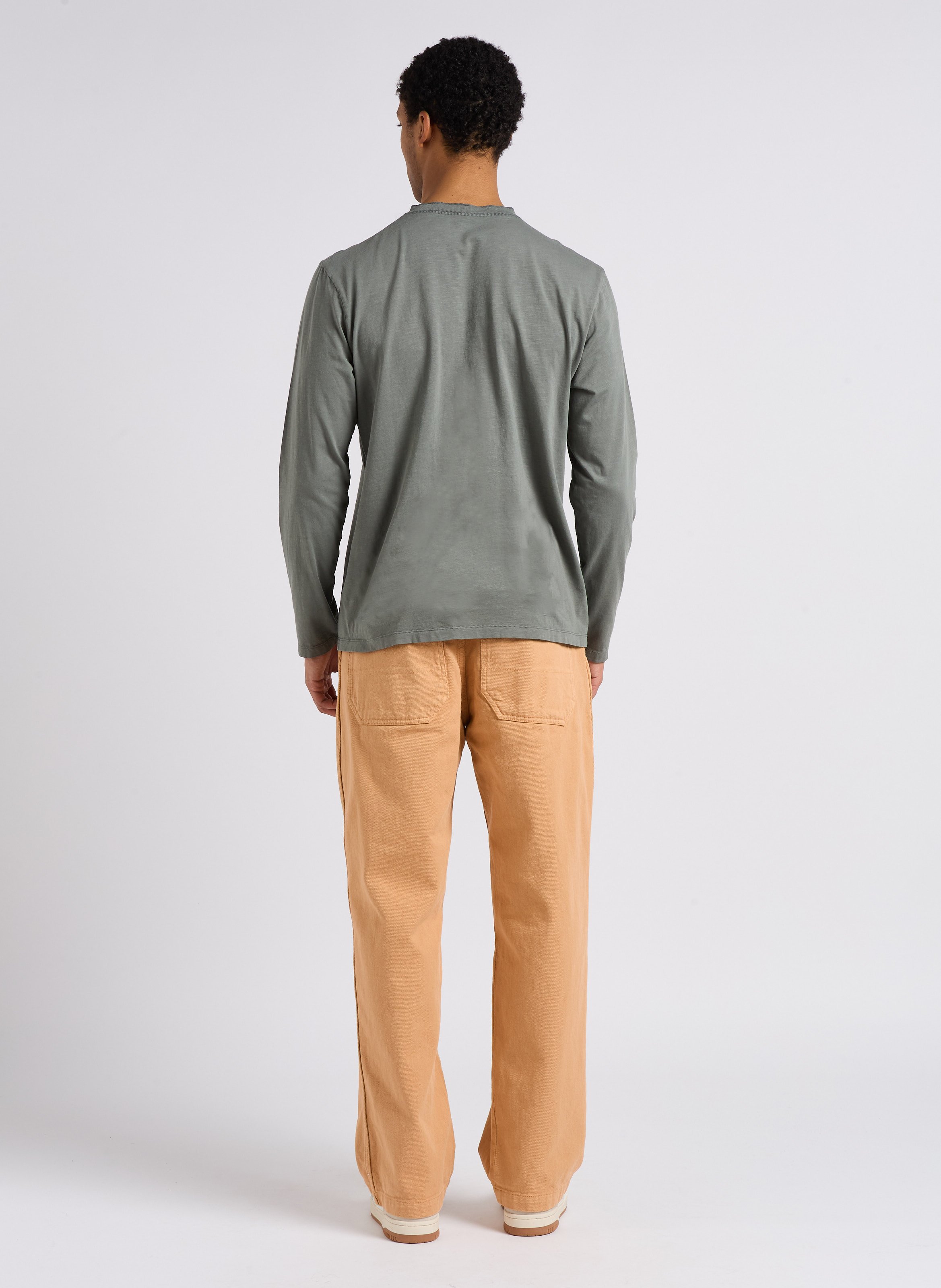 Pantalon large en coton HOMECORE Rose