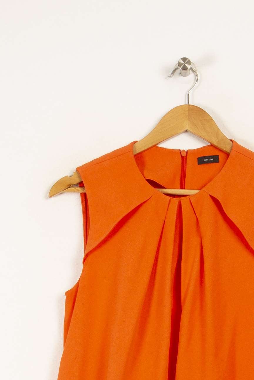 Orange dress JOSEPH - Seconde Main Orange