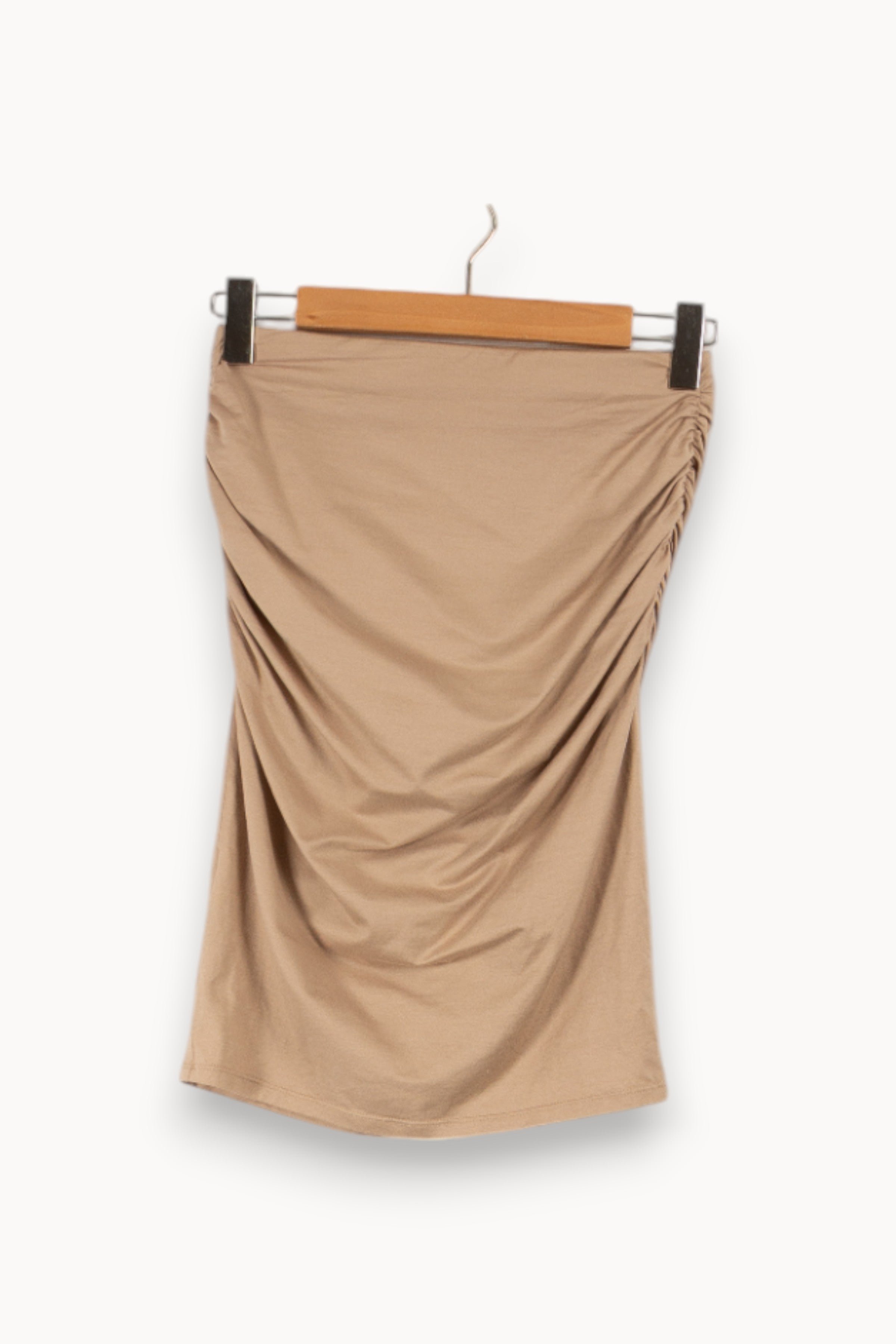 Short A-line skirt PAULE KA - Seconde main Beige