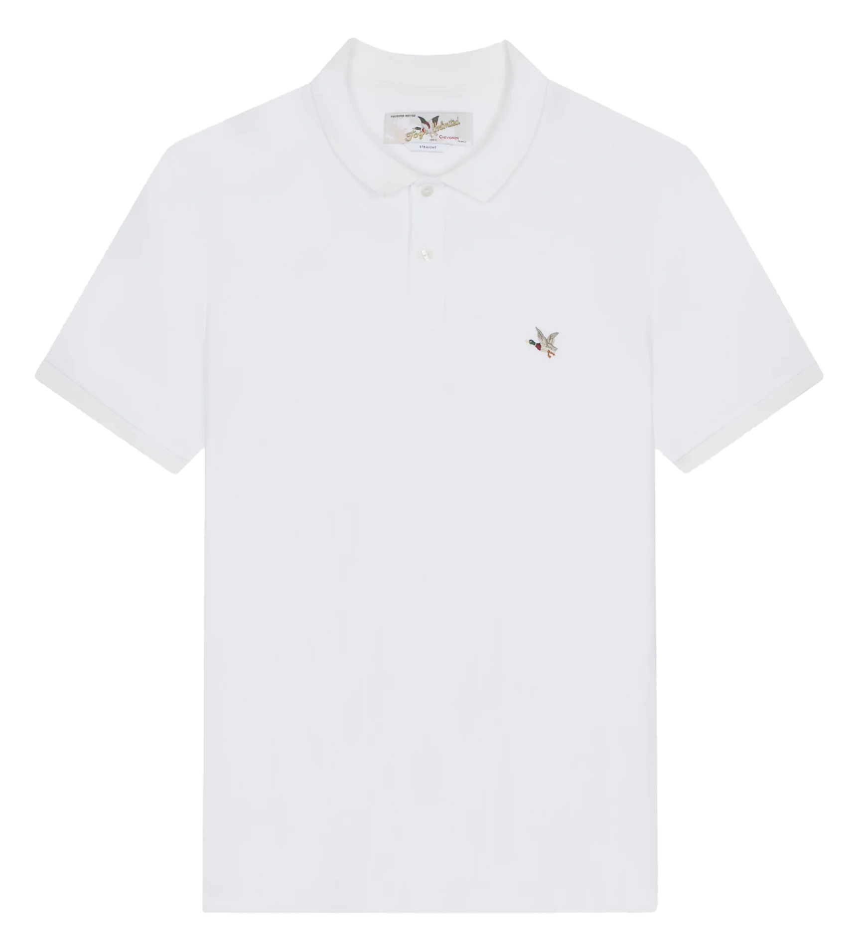 Polo regular-fit en coton CHEVIGNON Blanc