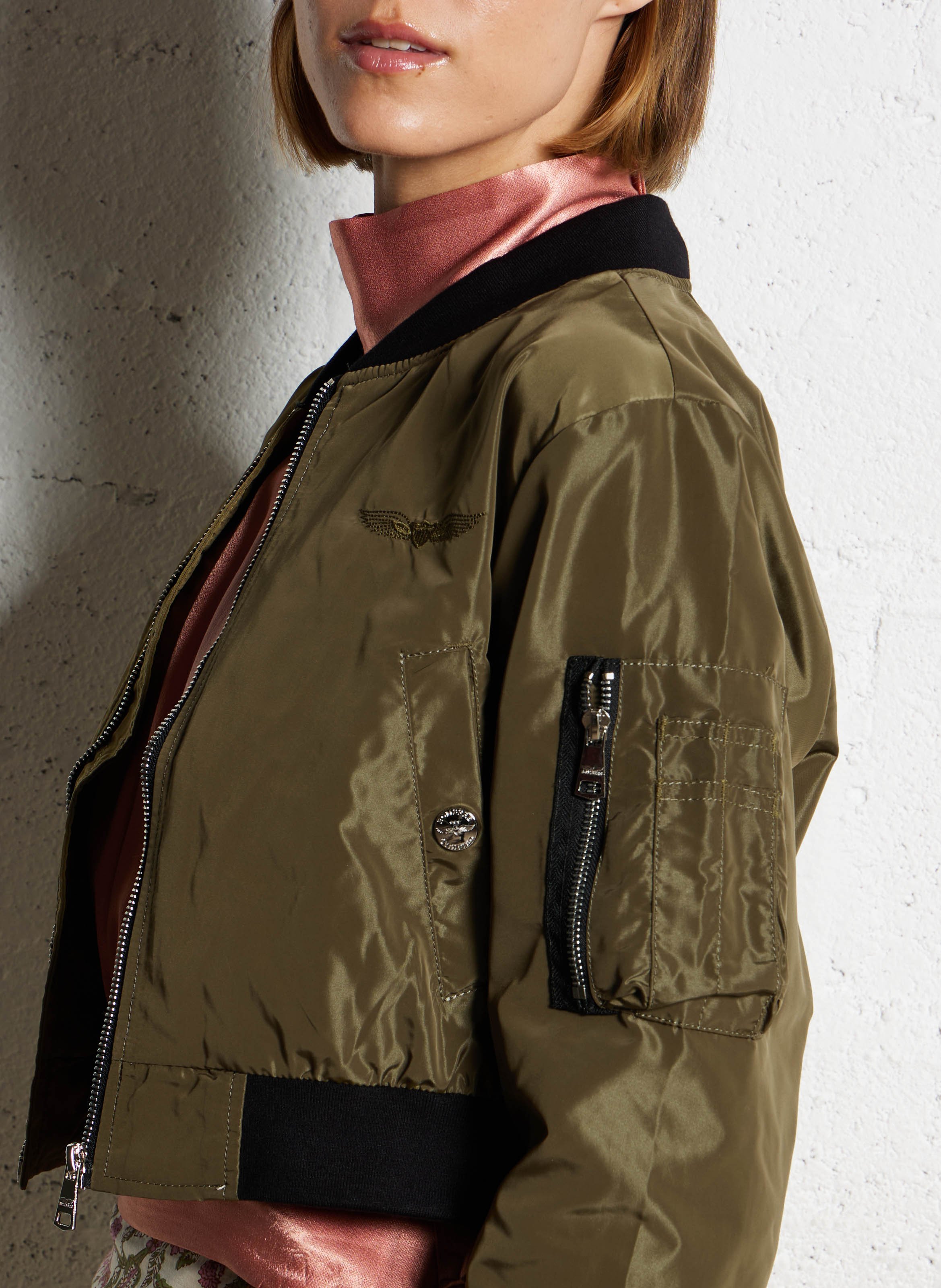 Blouson droit BOMBERS ORIGINAL Kaki