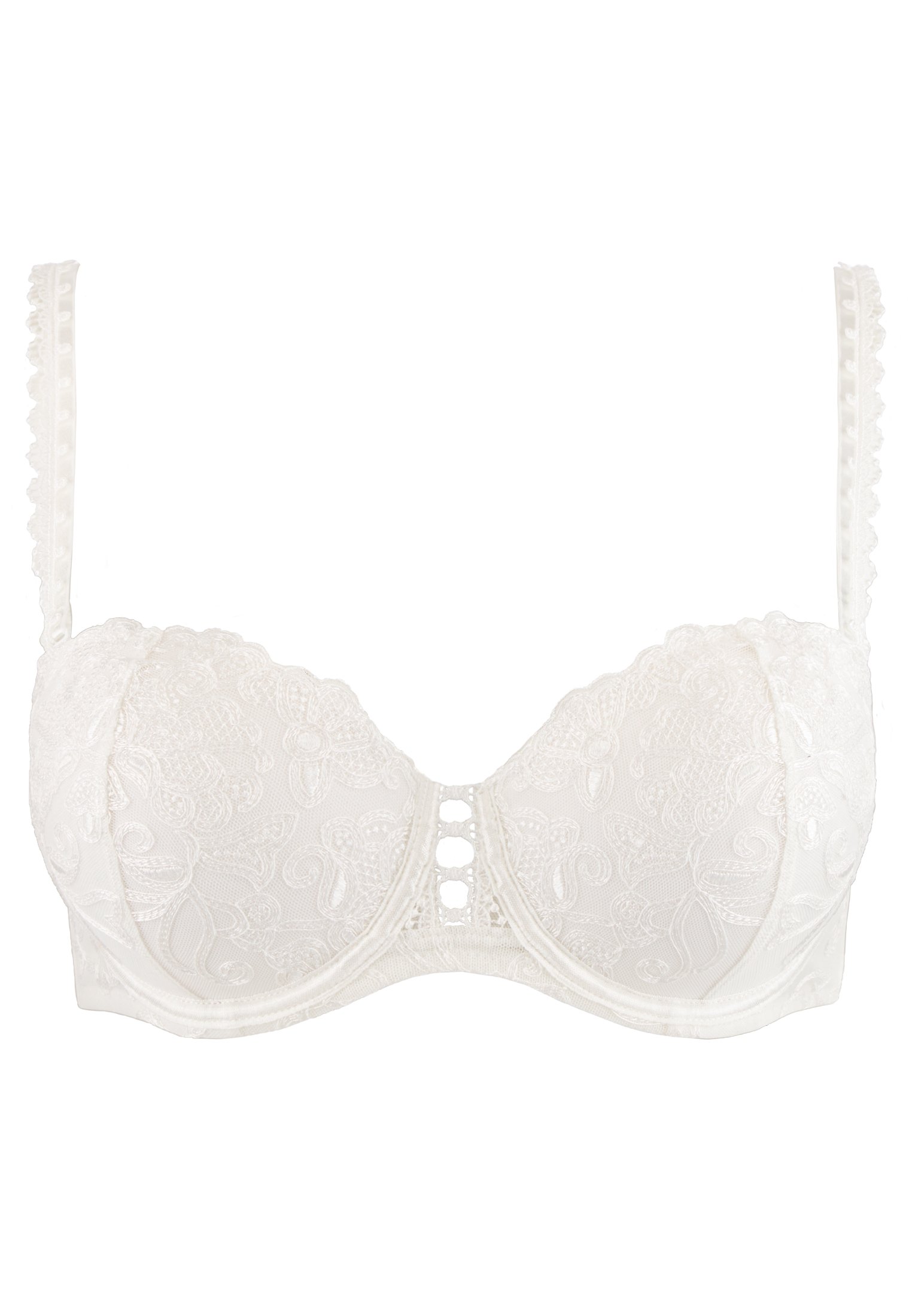 Bandeau bra with molded cups AUBADE White
