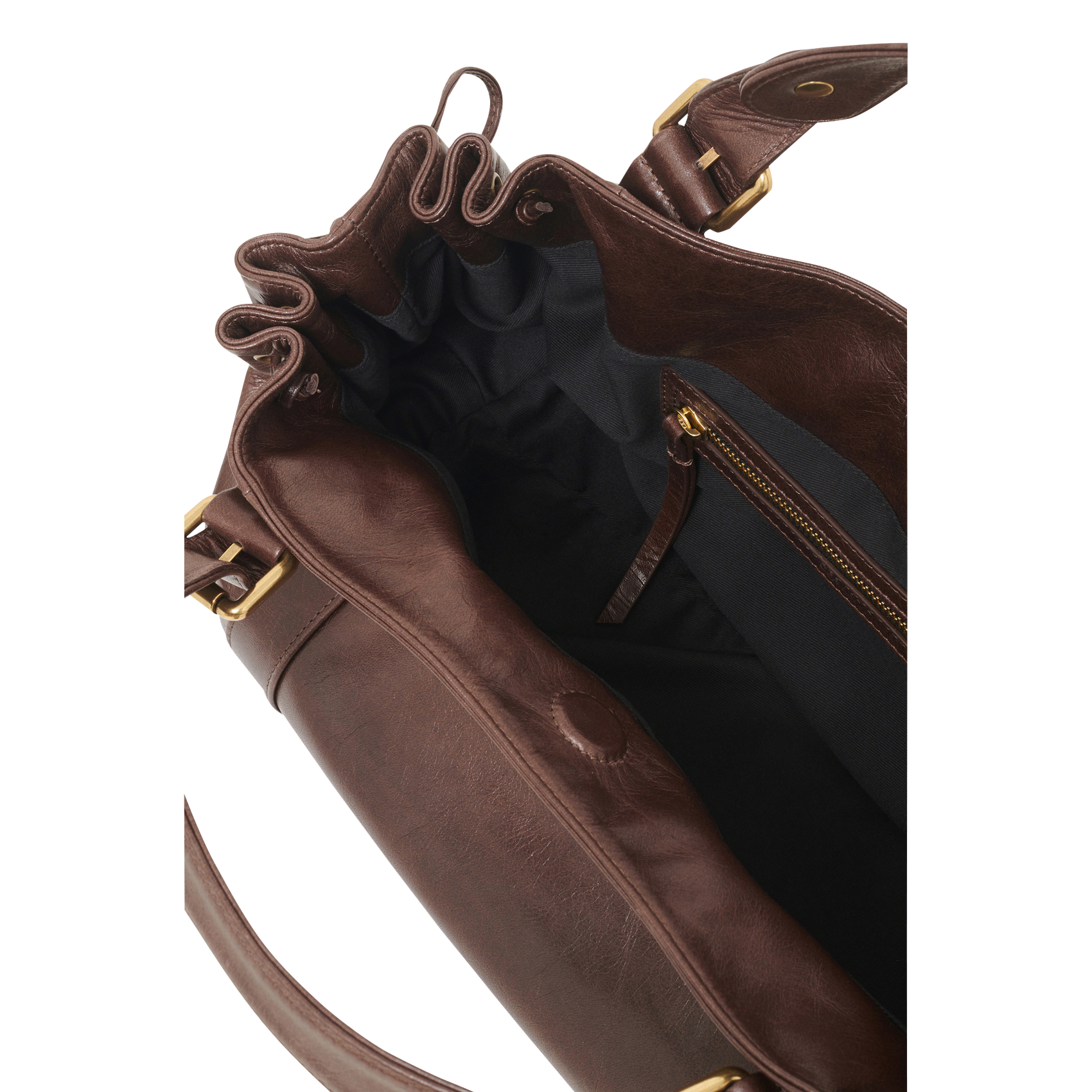 Sac cabas en cuir GERARD DAREL Marron