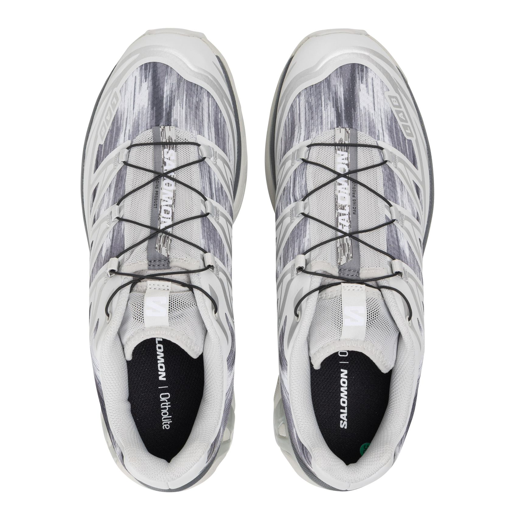 Low-top printed sneakers SALOMON Silver