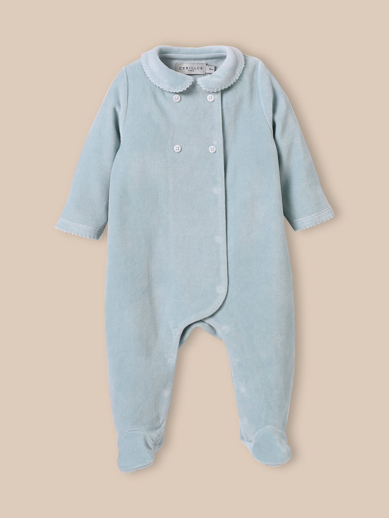 Sleep tight in velvet CYRILLUS Blue