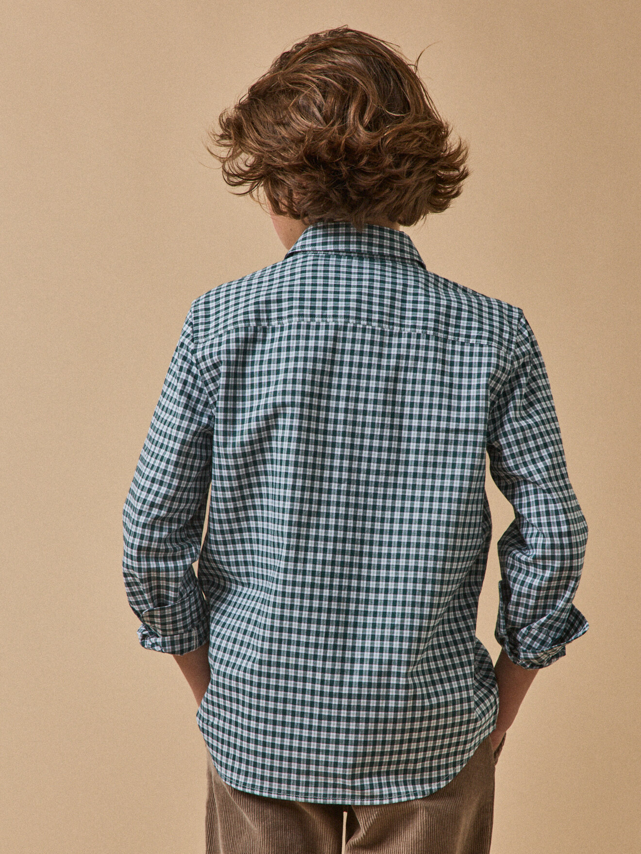 Bead-embroidered dress CYRILLUS Green