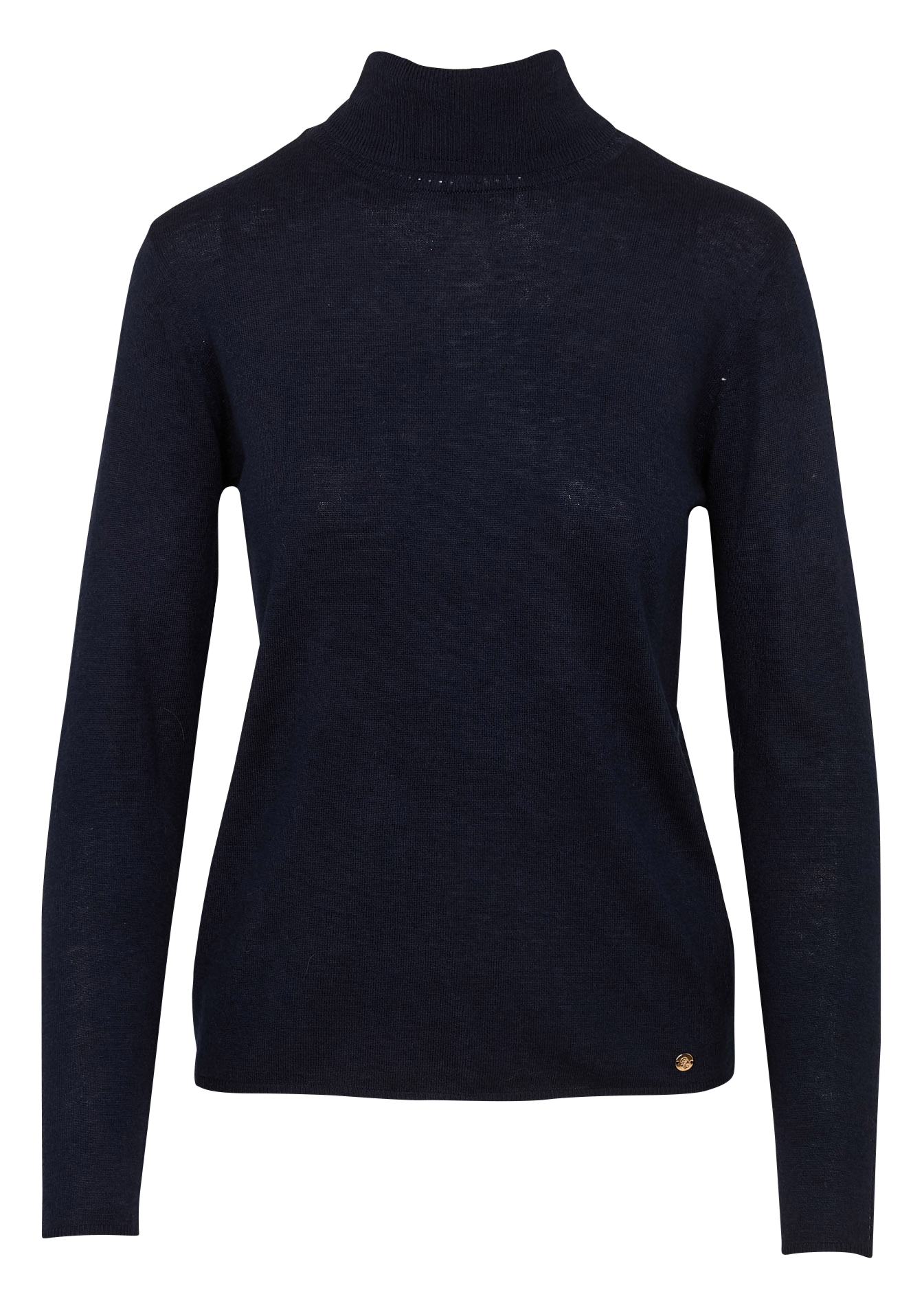 Pull col roulé manches longues uni  LA PETITE ETOILE Bleu