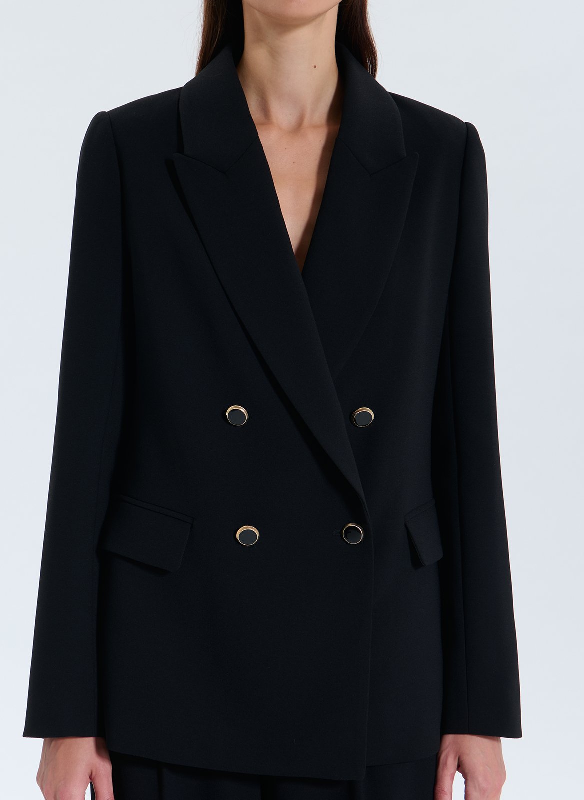 Straight suit jacket ZAPA Black