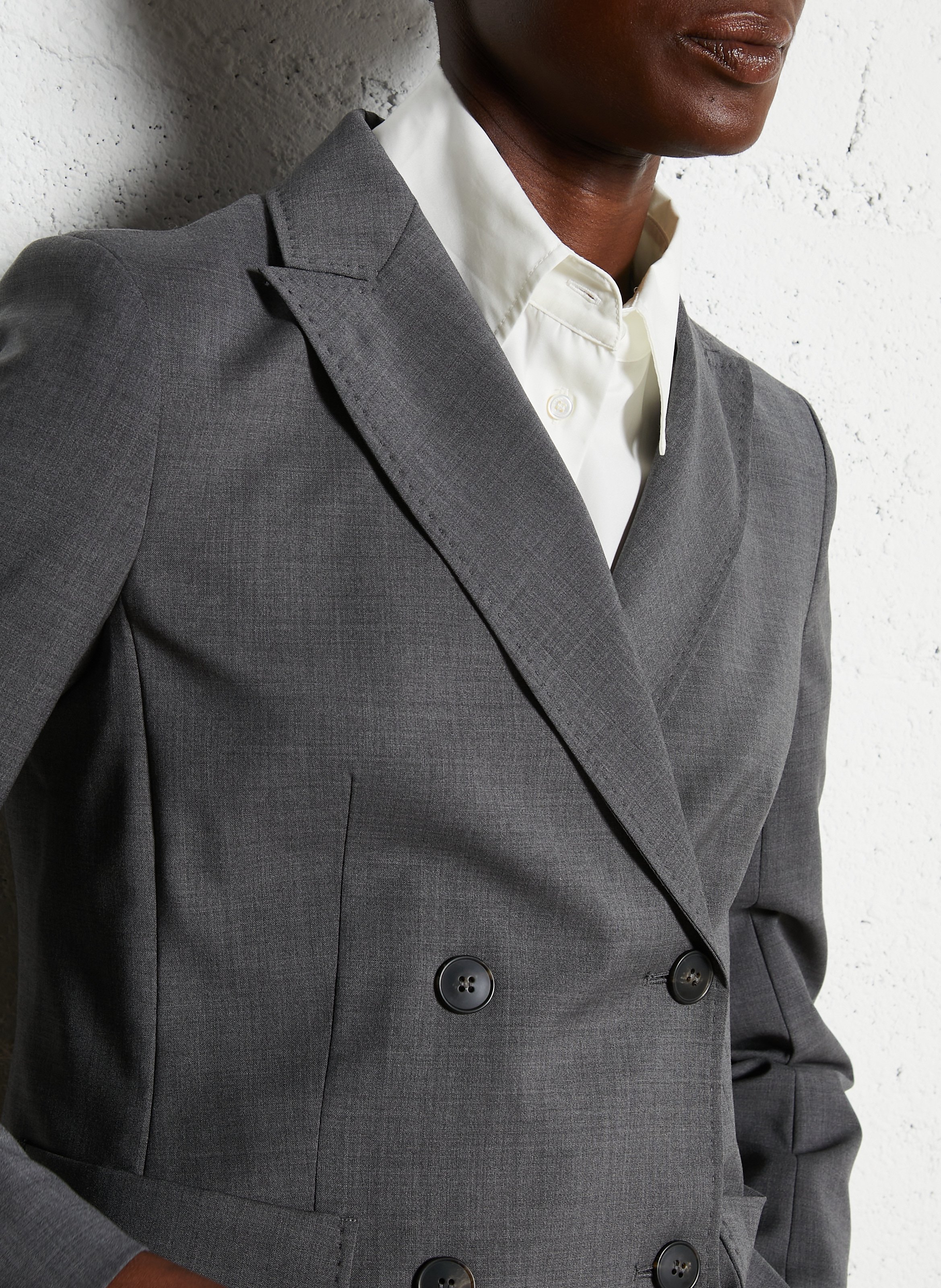 Dala suit jacket MAX MARA WEEK END Silver