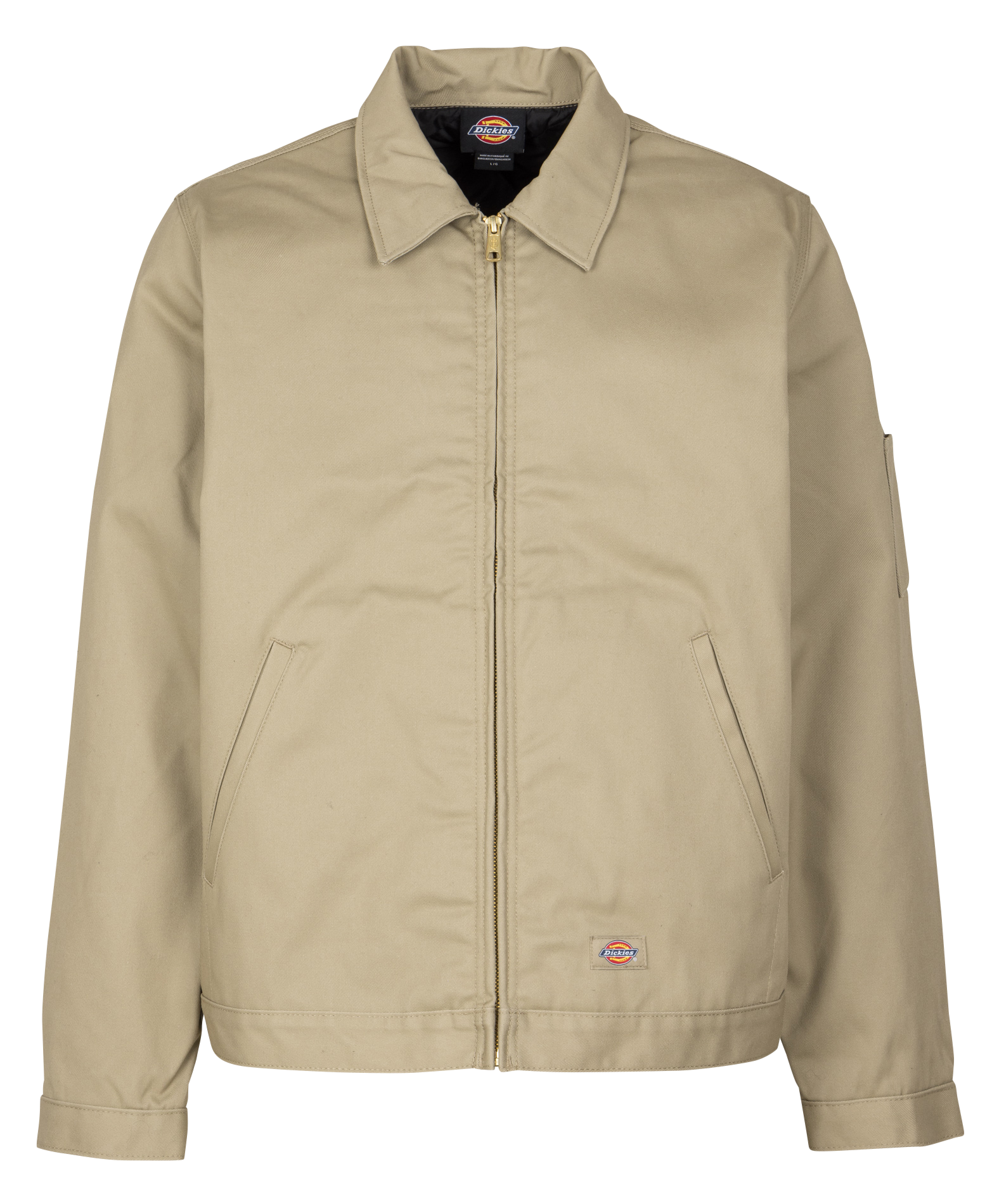 Jack met klassieke kraag DICKIES Beige