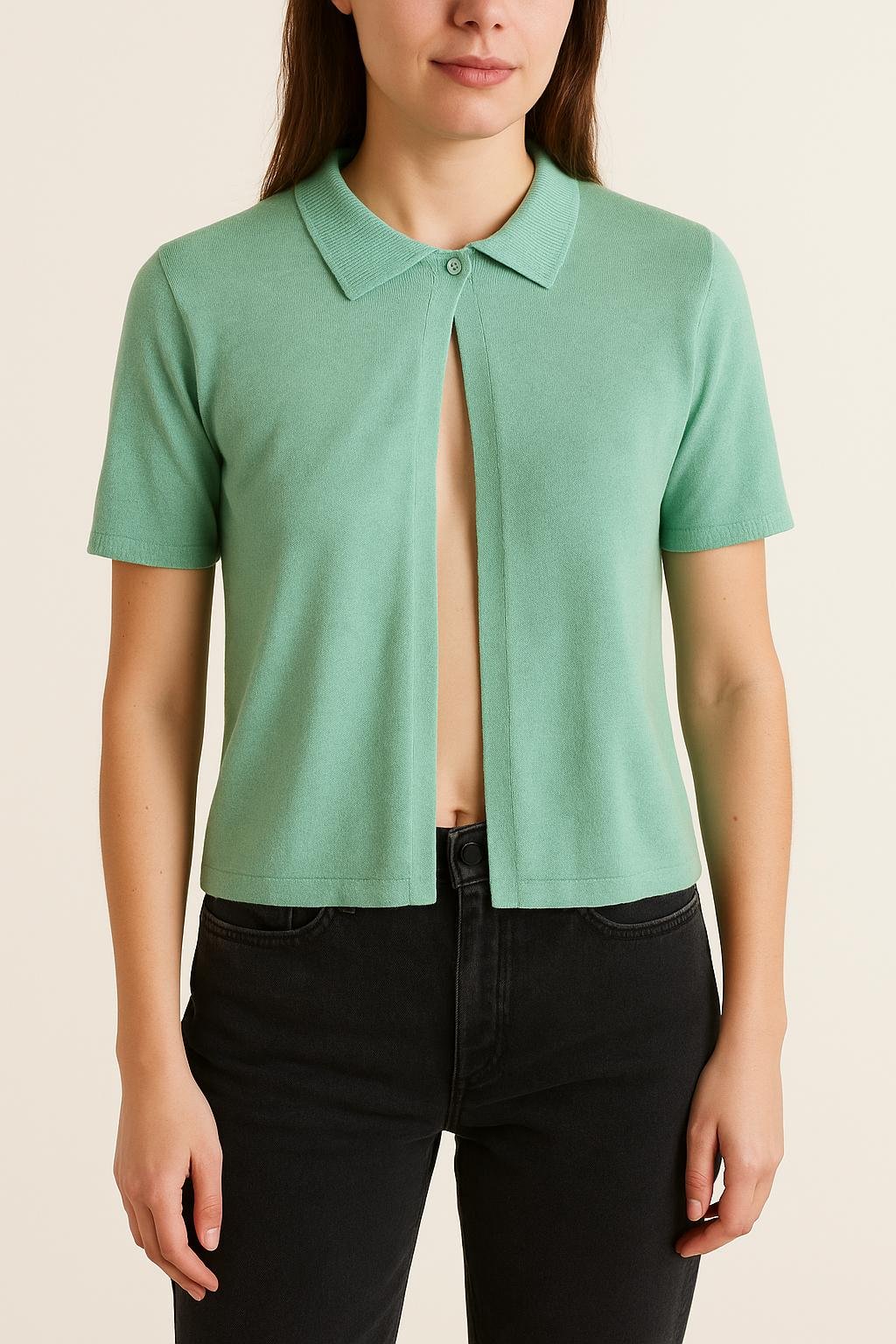 Cardigan AGNES B. - Seconde Main Green