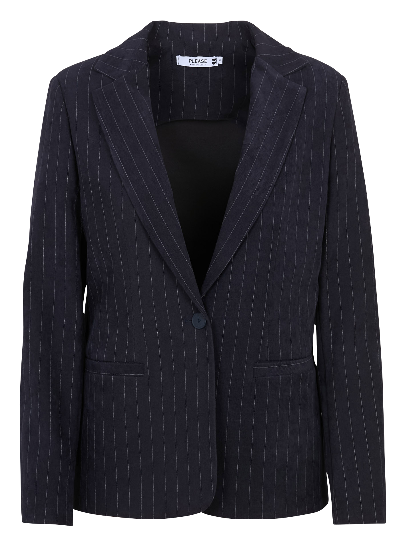 Veste de tailleur à rayures PLEASE Bleu