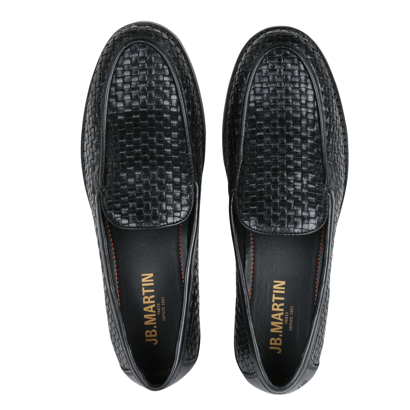 Mocassins en cuir JB MARTIN Noir