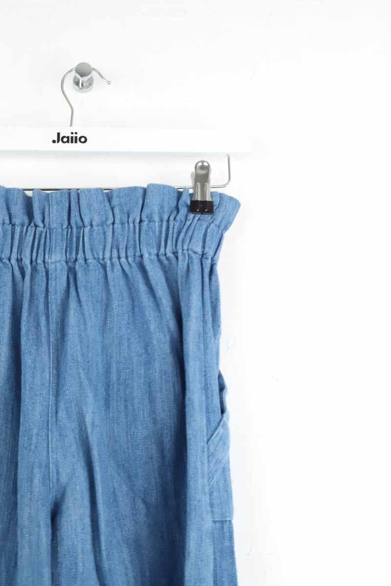 Wide trousers SEZANE - Seconde main Blue