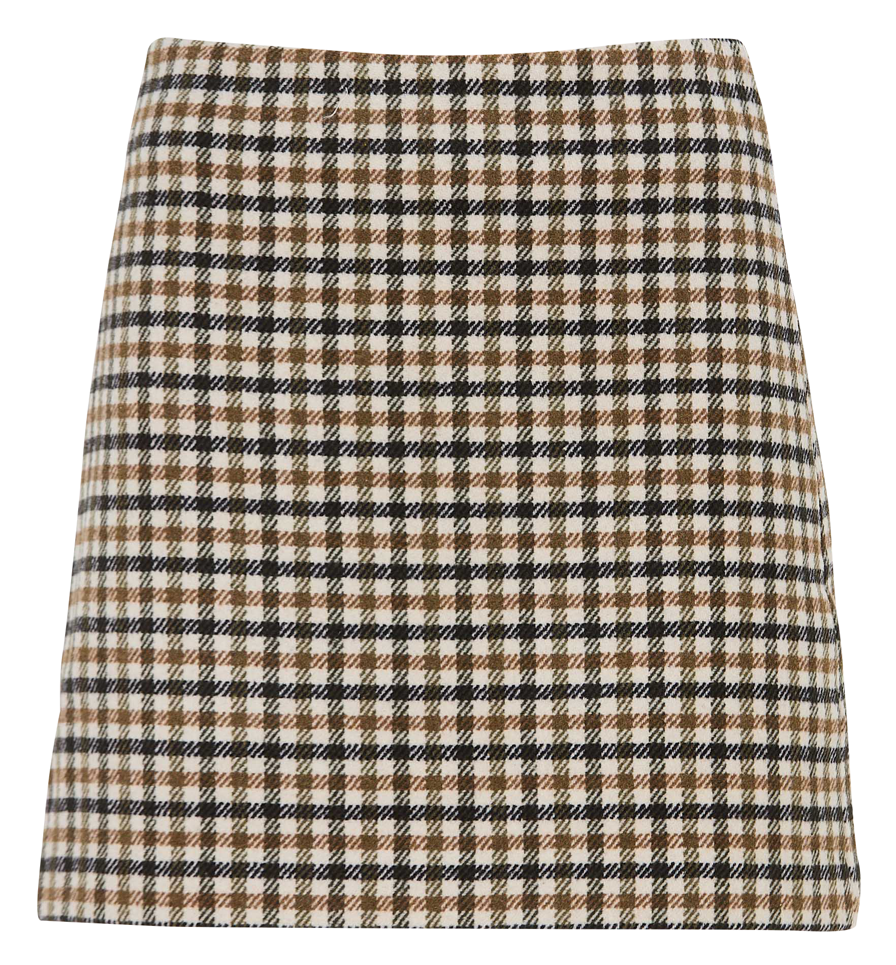 Jupe courte en laine mélangée KOOKAI Vert