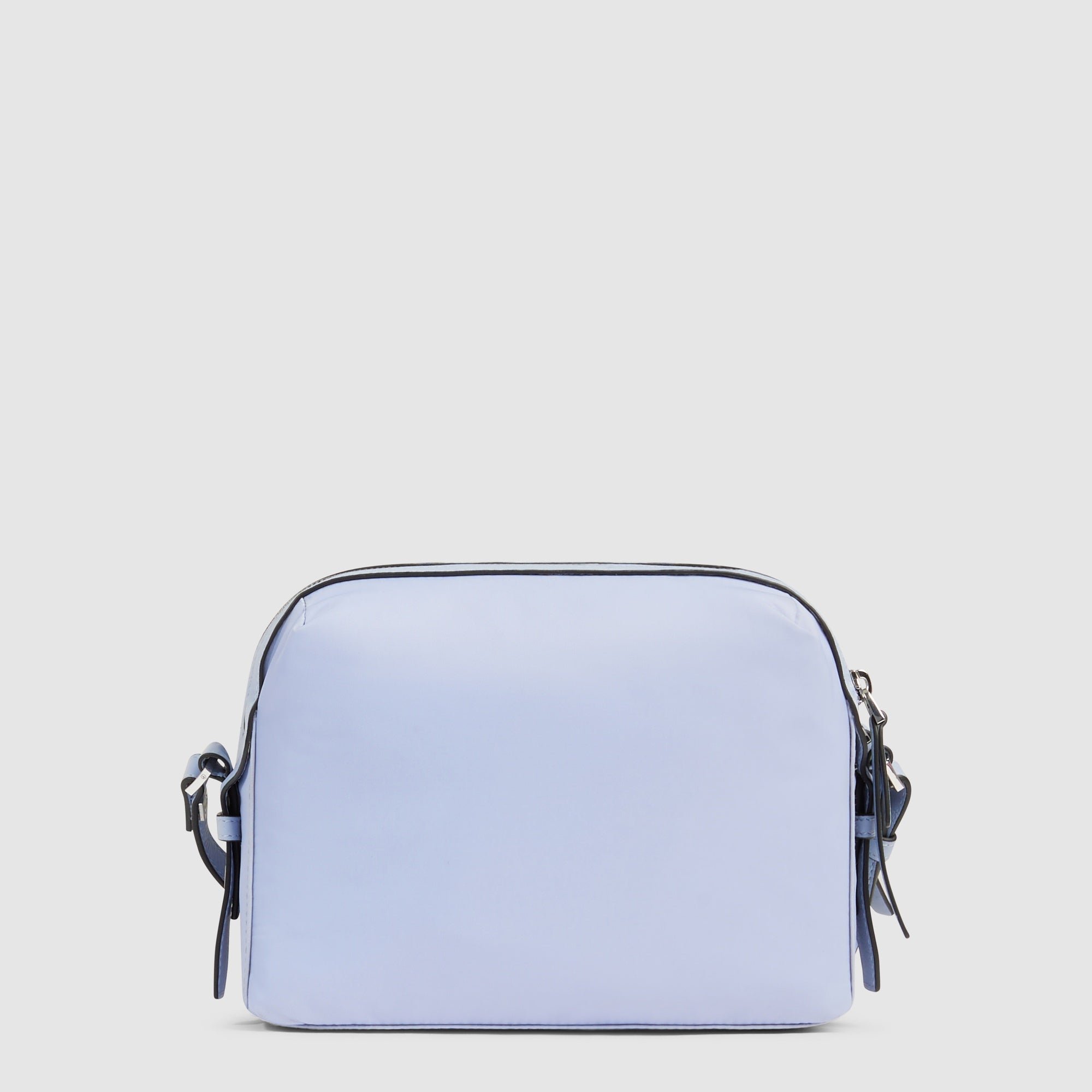 Women's shoulder bag model camera case in recycled fabric and leather PIQUADRO Purple