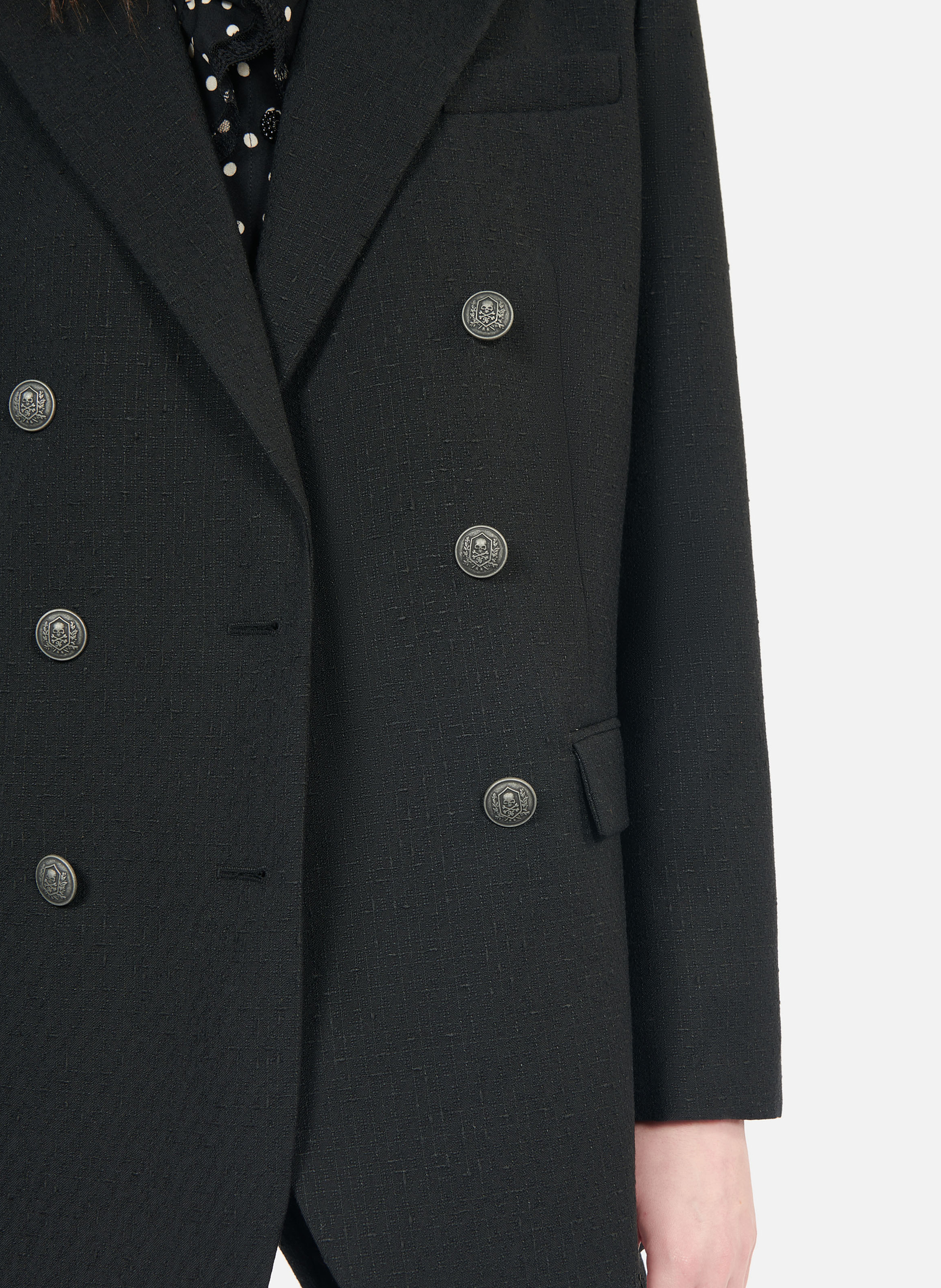 Rechte blazer | wolblend THE KOOPLES Zwart