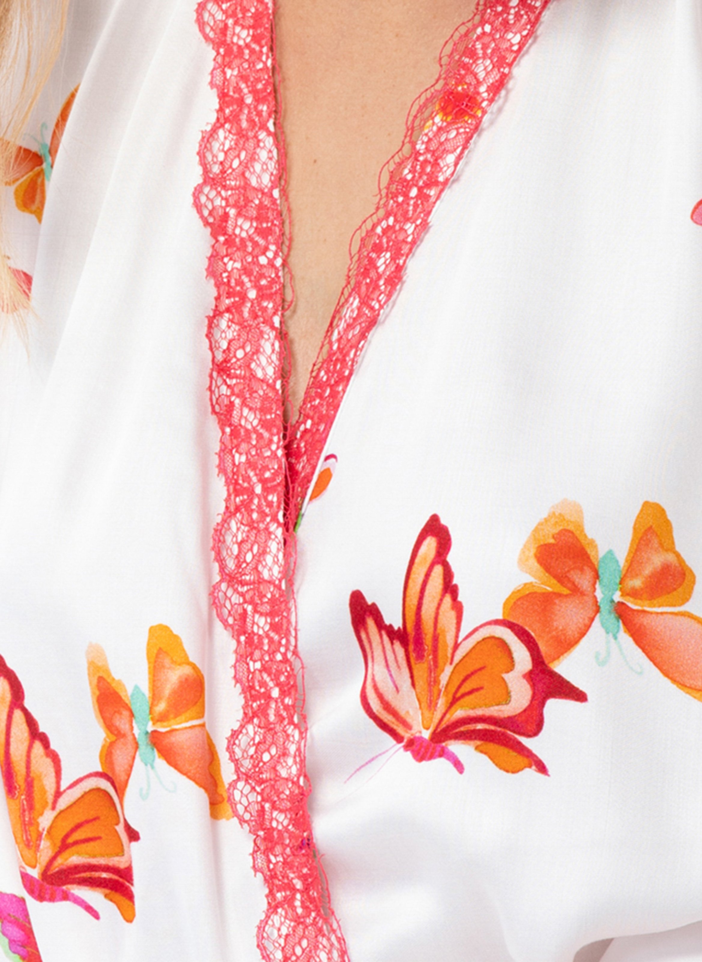 Kimono en viscose LE CHAT Multicolore