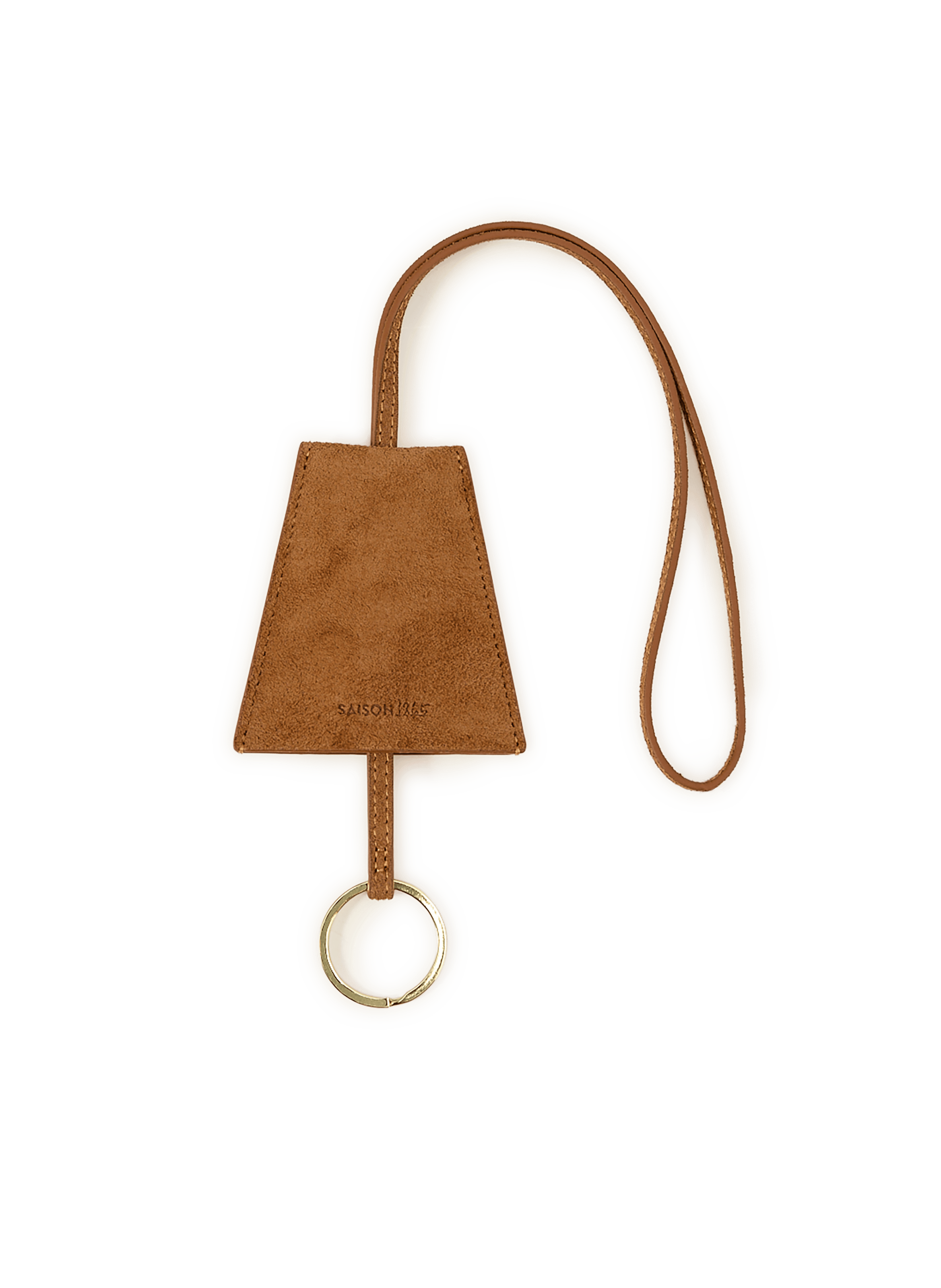 Asia leather keyring SAISON 1865