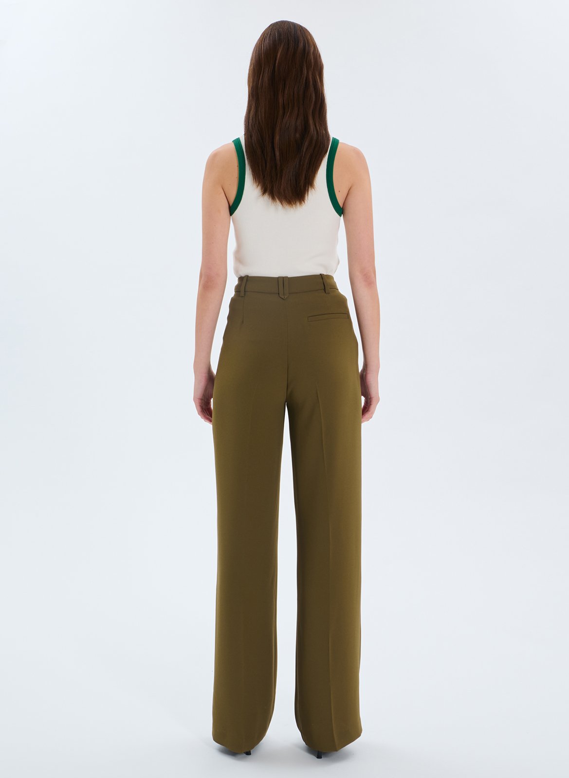 Carrot trousers ZAPA Green
