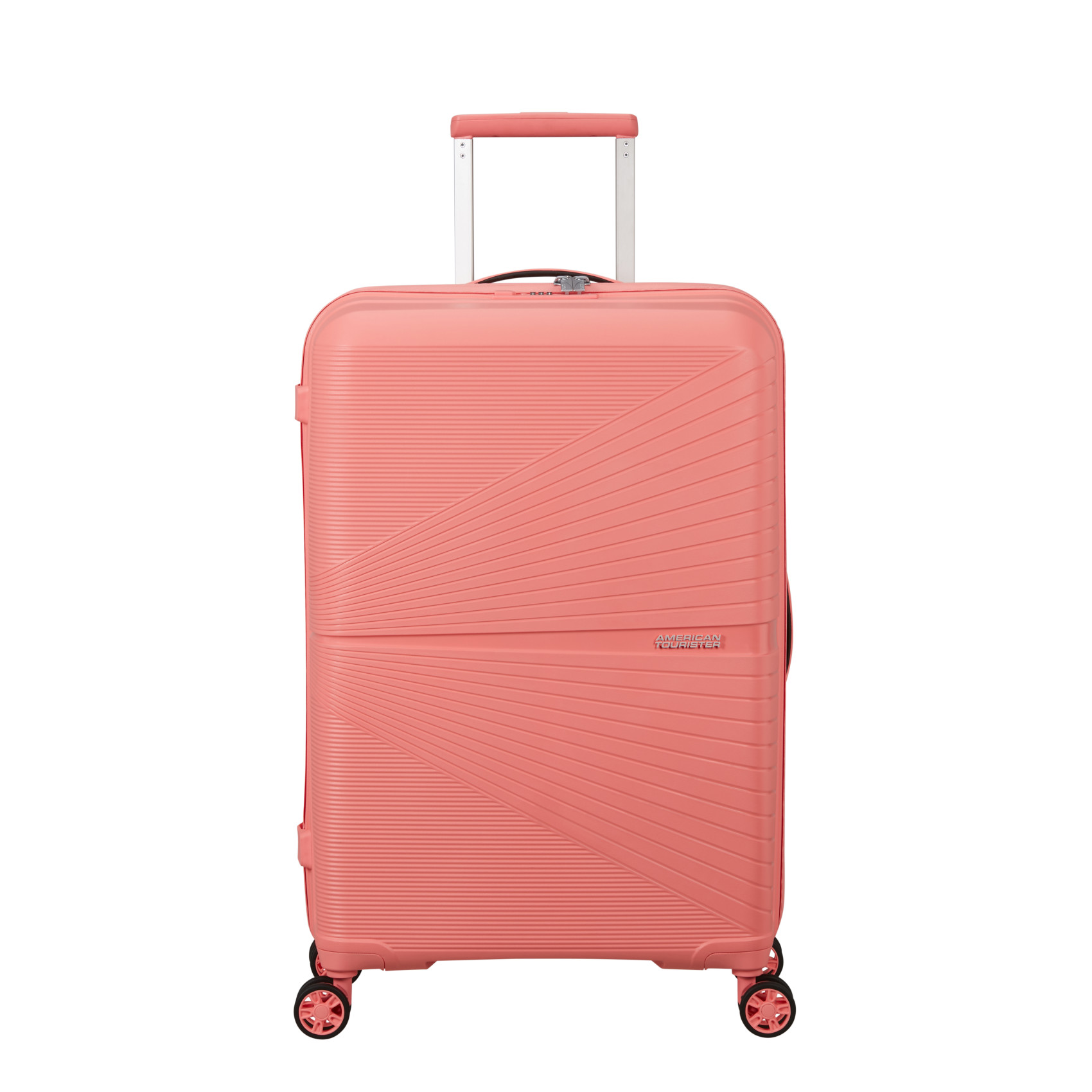 Airconic 4-wheel suitcase size M AMERICAN TOURISTER Pink