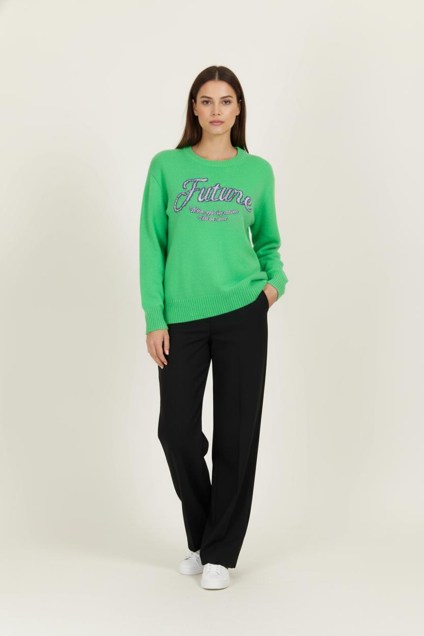 Maille FROM FUTURE - Seconde Main Vert