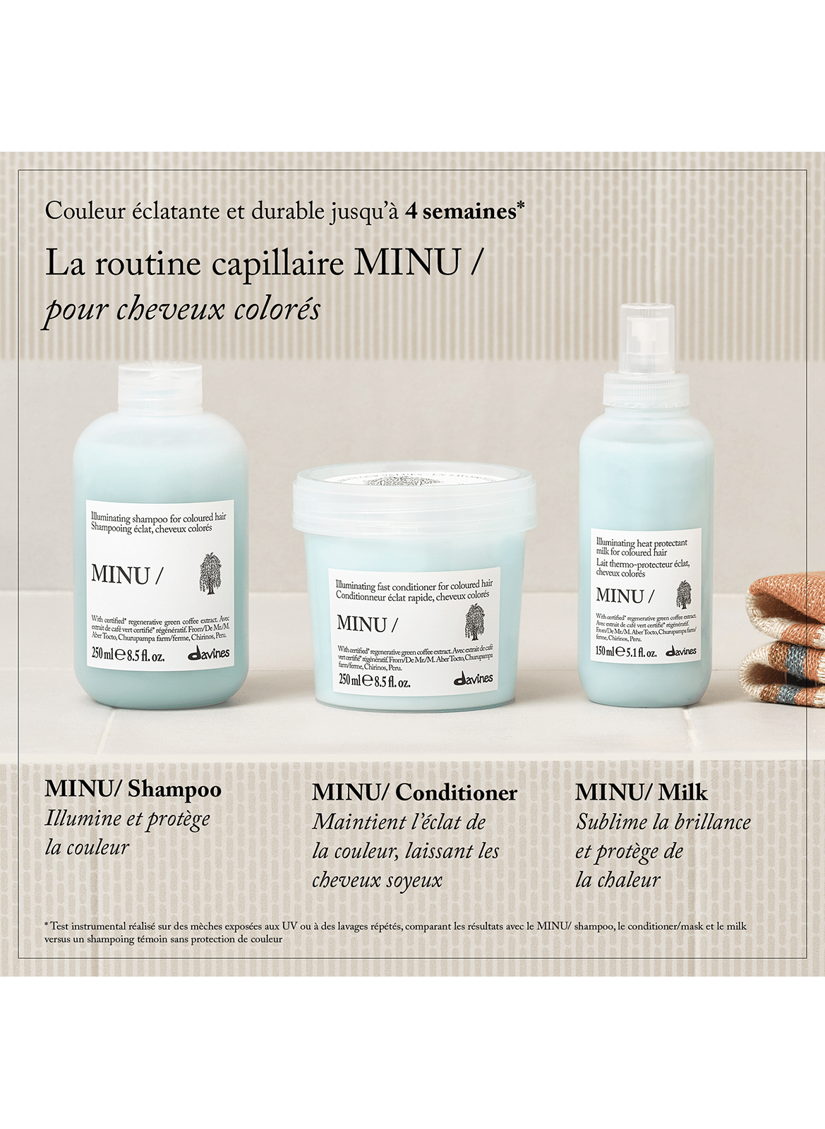 MINU Illuminating and Protective Conditioner for Colored Hair DAVINES No color
