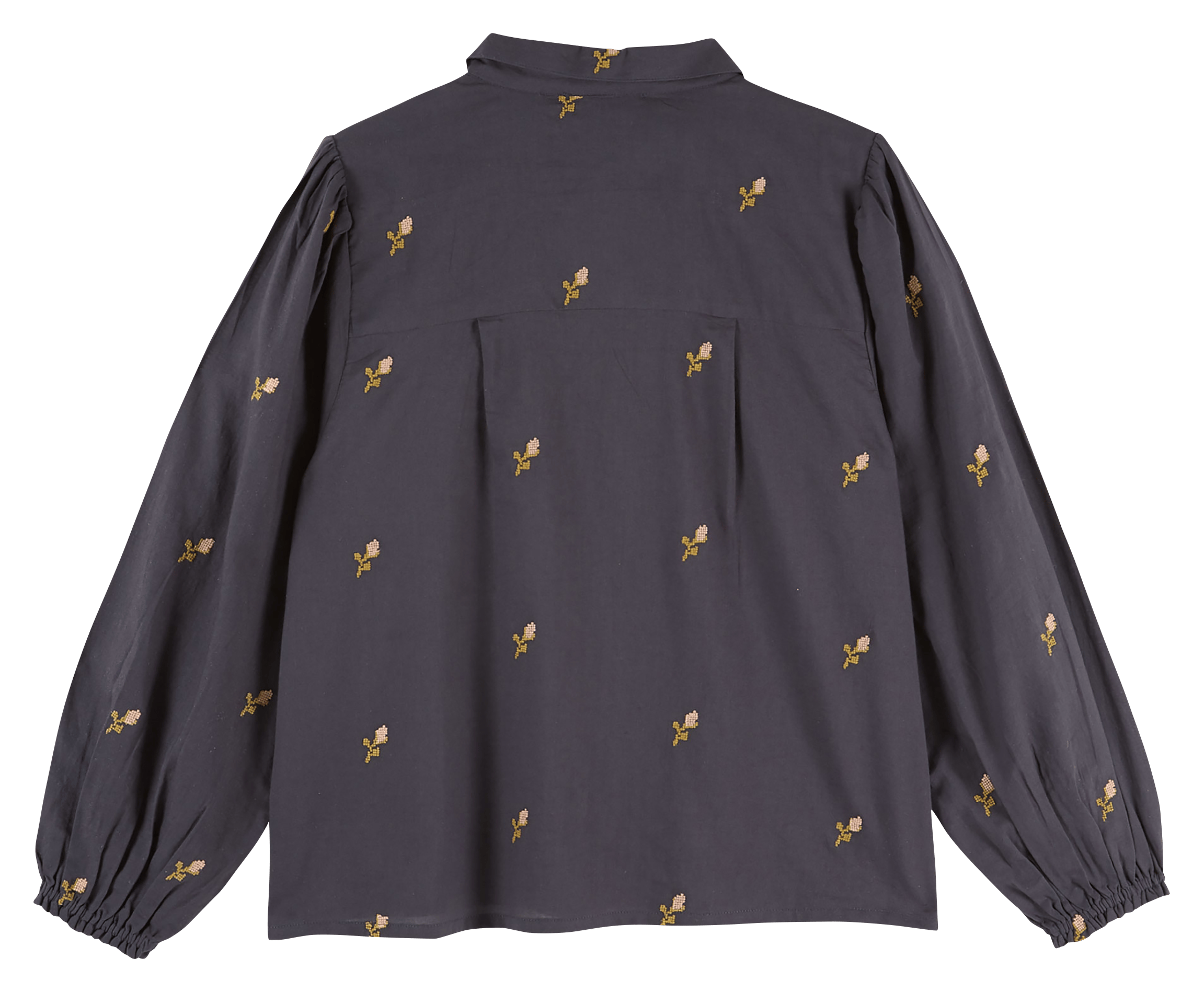 Loose-fit organic cotton shirt EMILE ET IDA Black