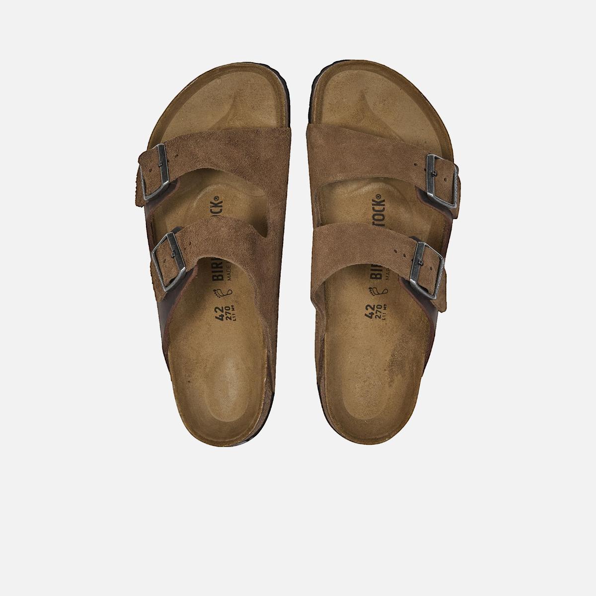 Arizona flat sandals BIRKENSTOCK Brown