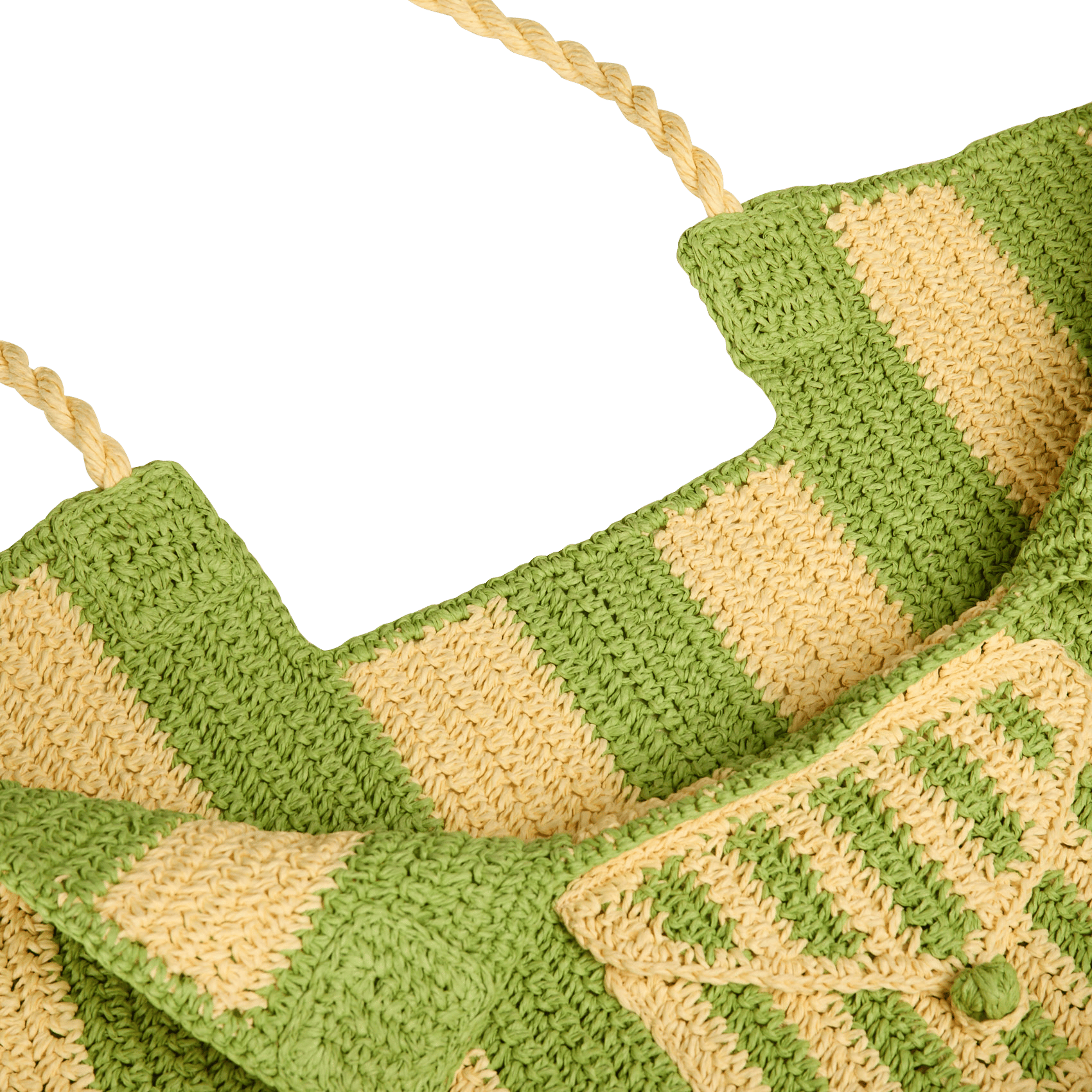 Raffia beach bag DAMSON MADDER Multicolored