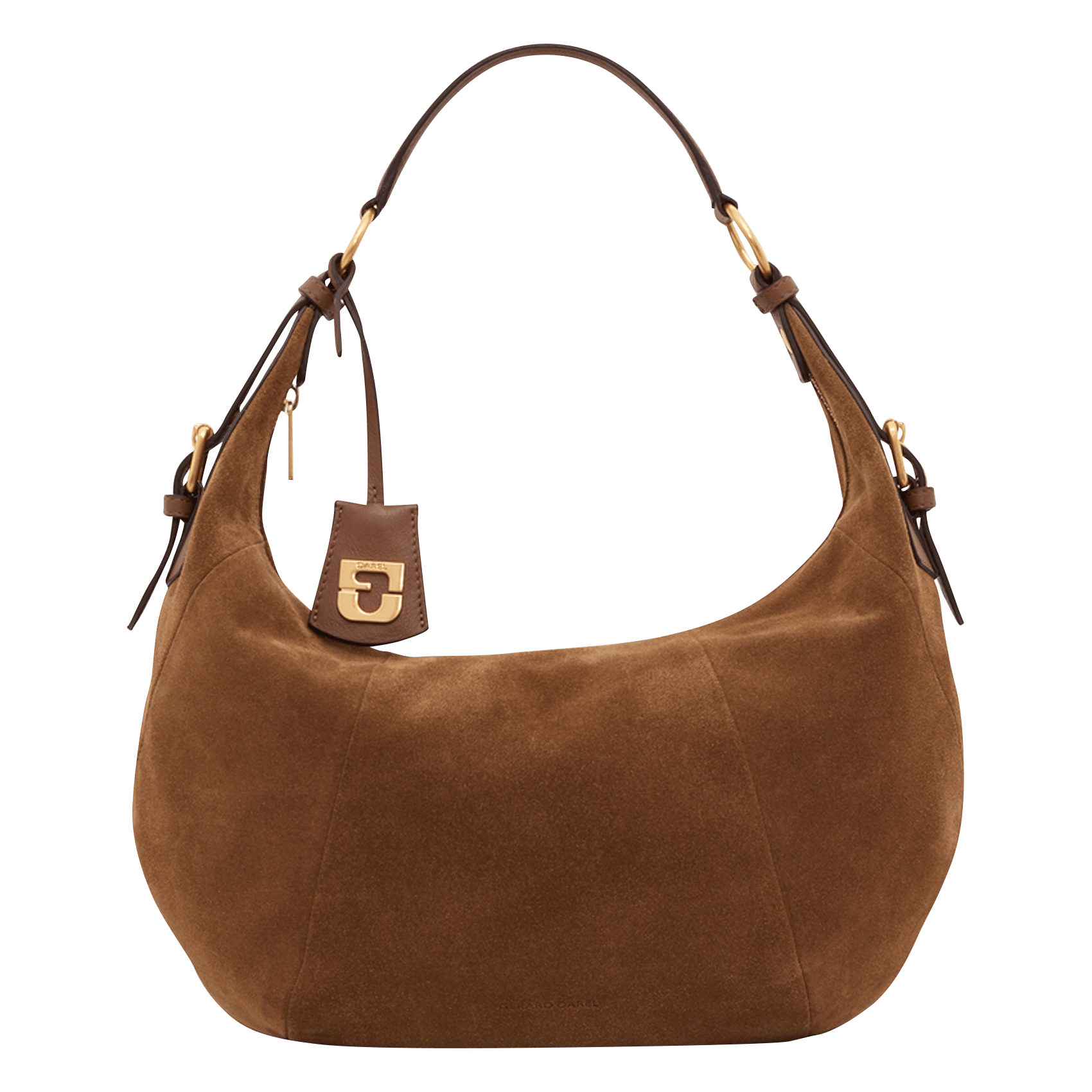 Leren schoudertas GERARD DAREL Bruin