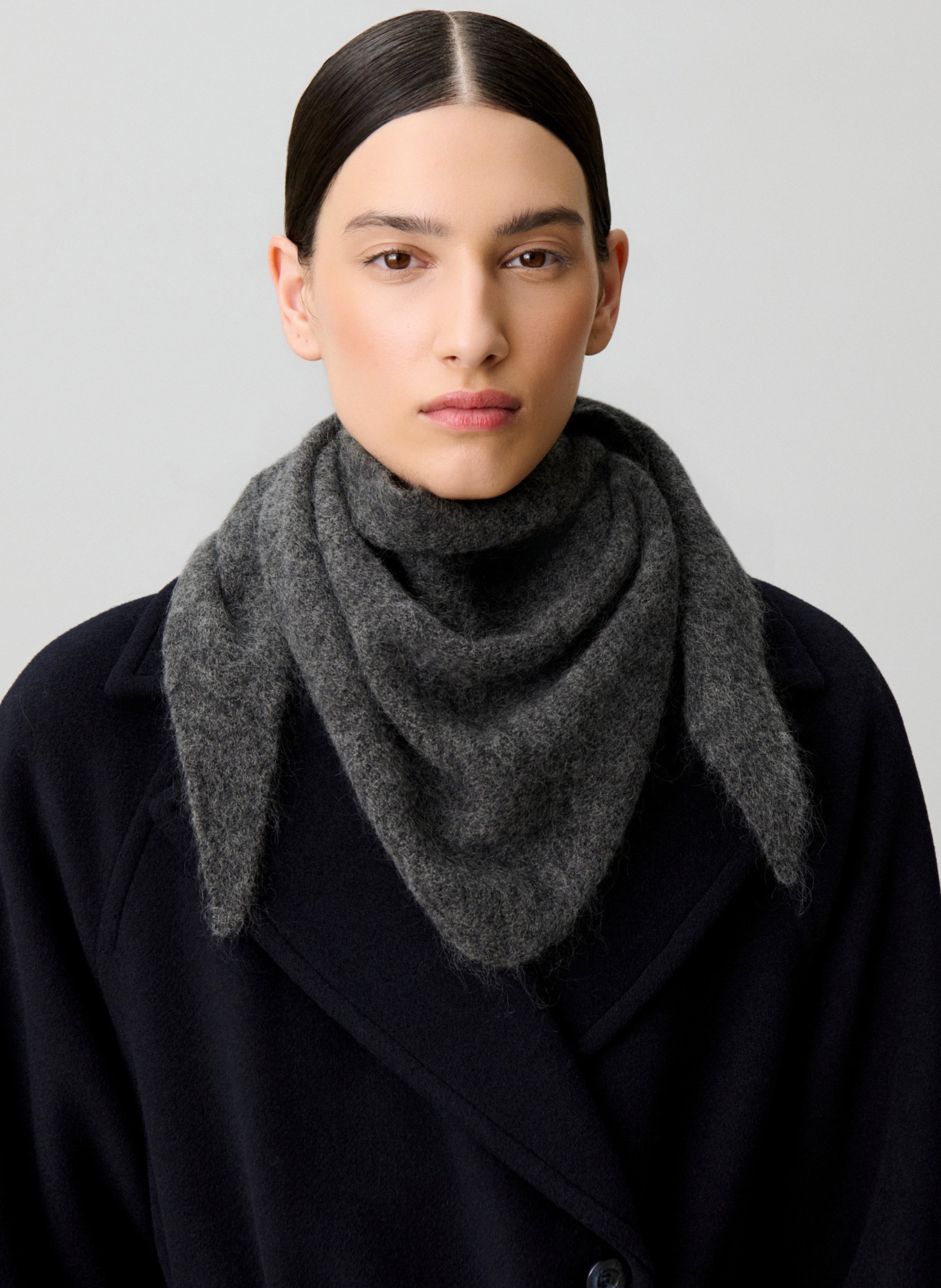 Triangle wool-blend scarf CLAUDIE PIERLOT