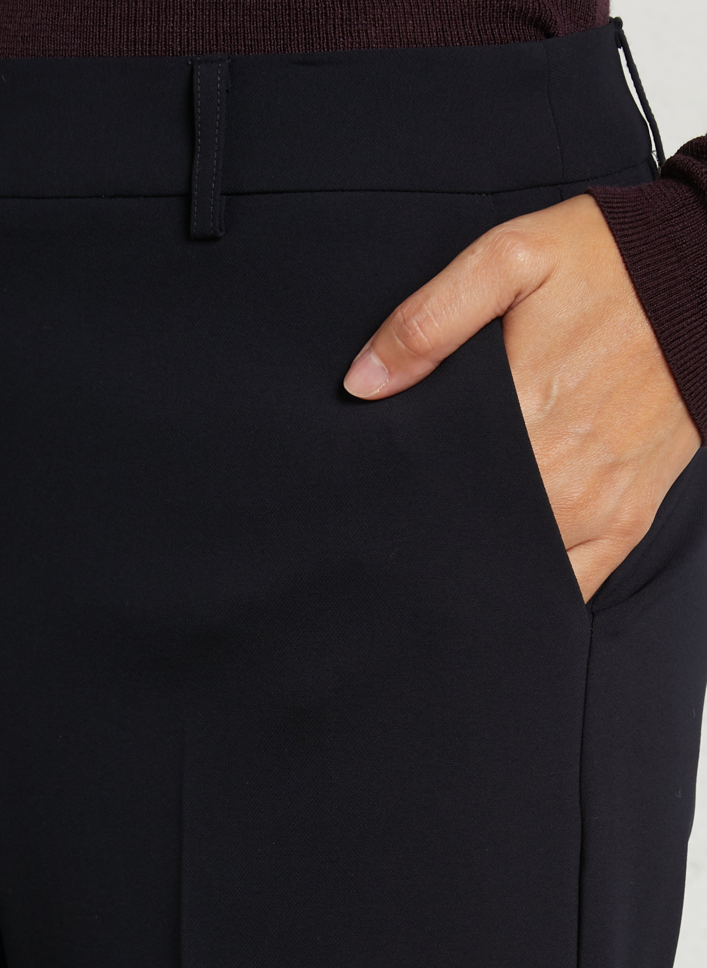 Plain pleated pants MAISON 123 Blue