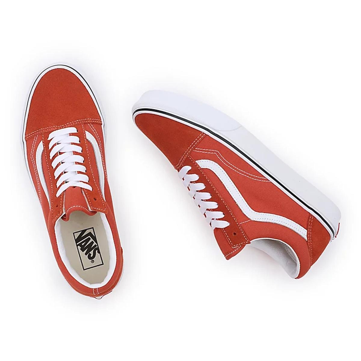 Low-top sneakers VANS Orange