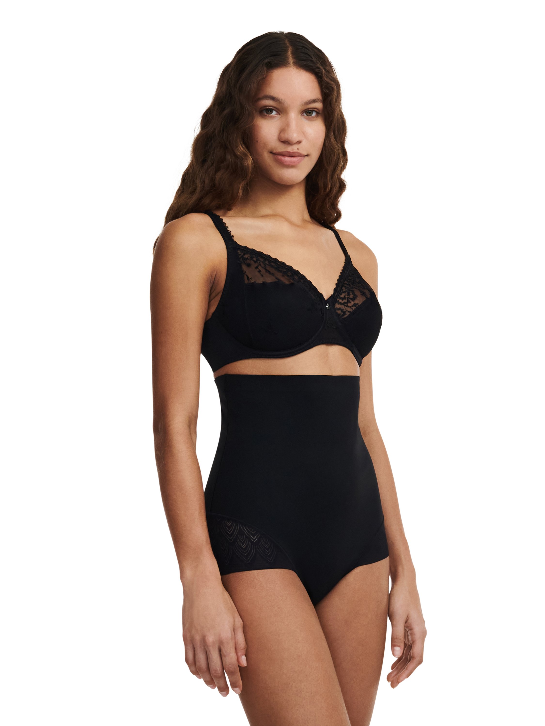 Extra-high-waisted panties CHANTELLE Black