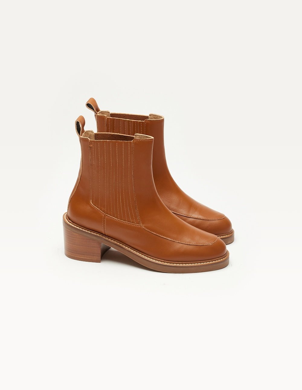 Heeled ankle boots ODAJE EX. M.MOUSTACHE Brown