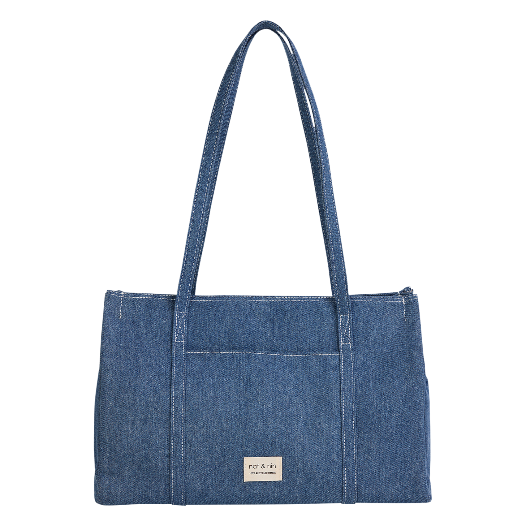 Cabas en dnim NAT & NIN Bleu