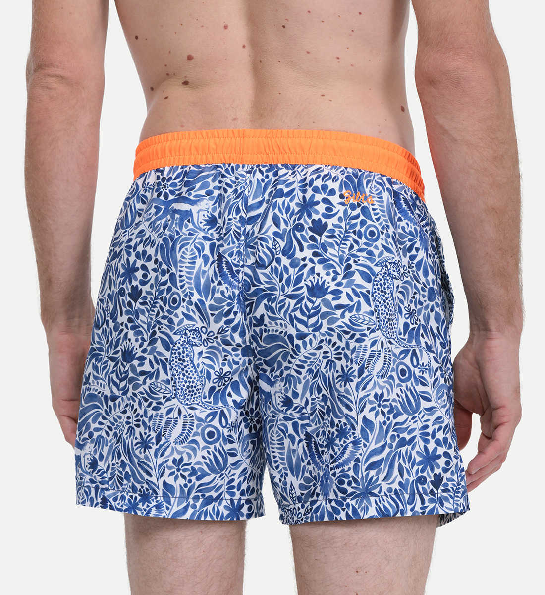 Swim shorts - amazonico GILI'S Blue