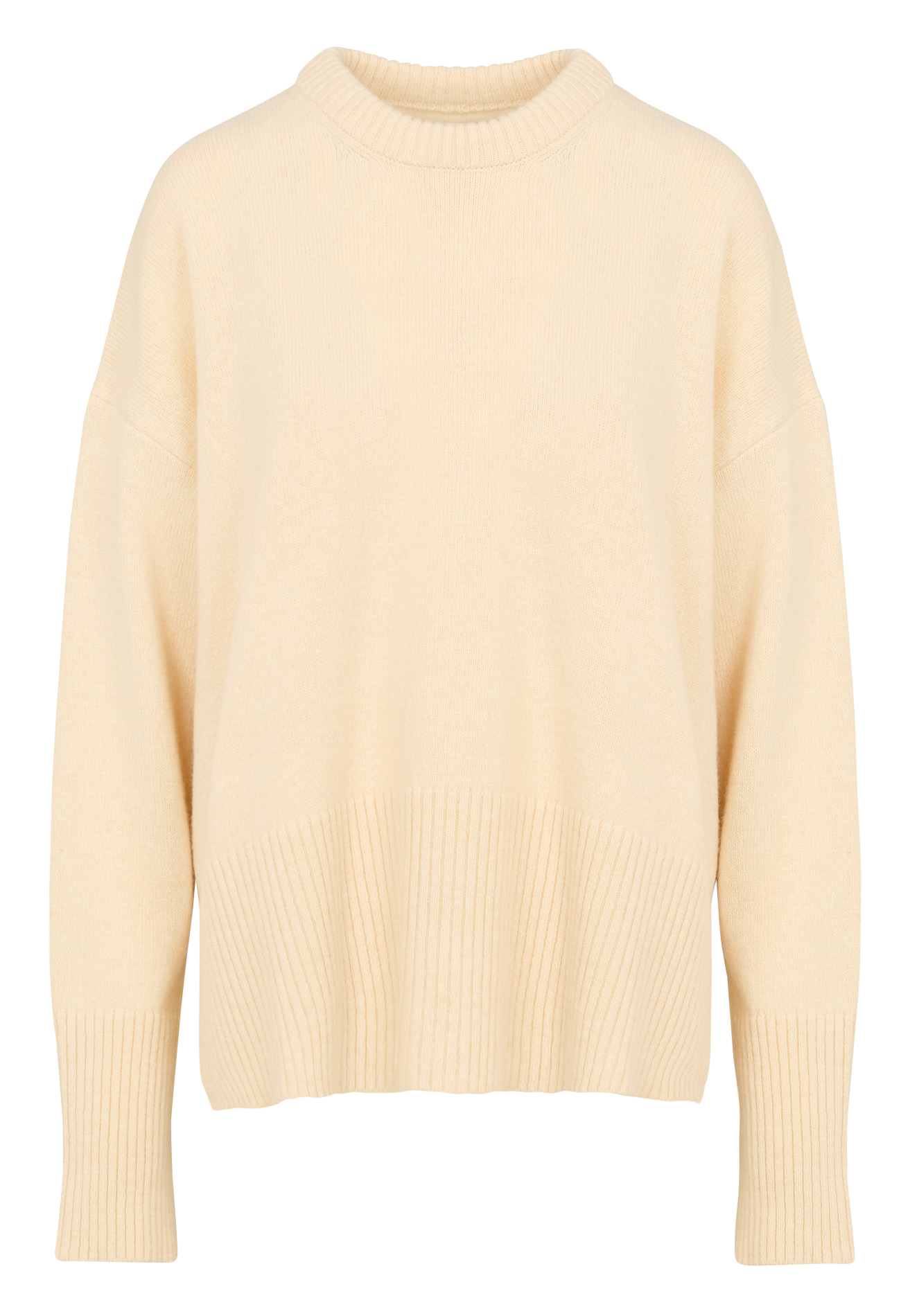 Oversized trui | wolblend THE NEW SOCIETY Beige