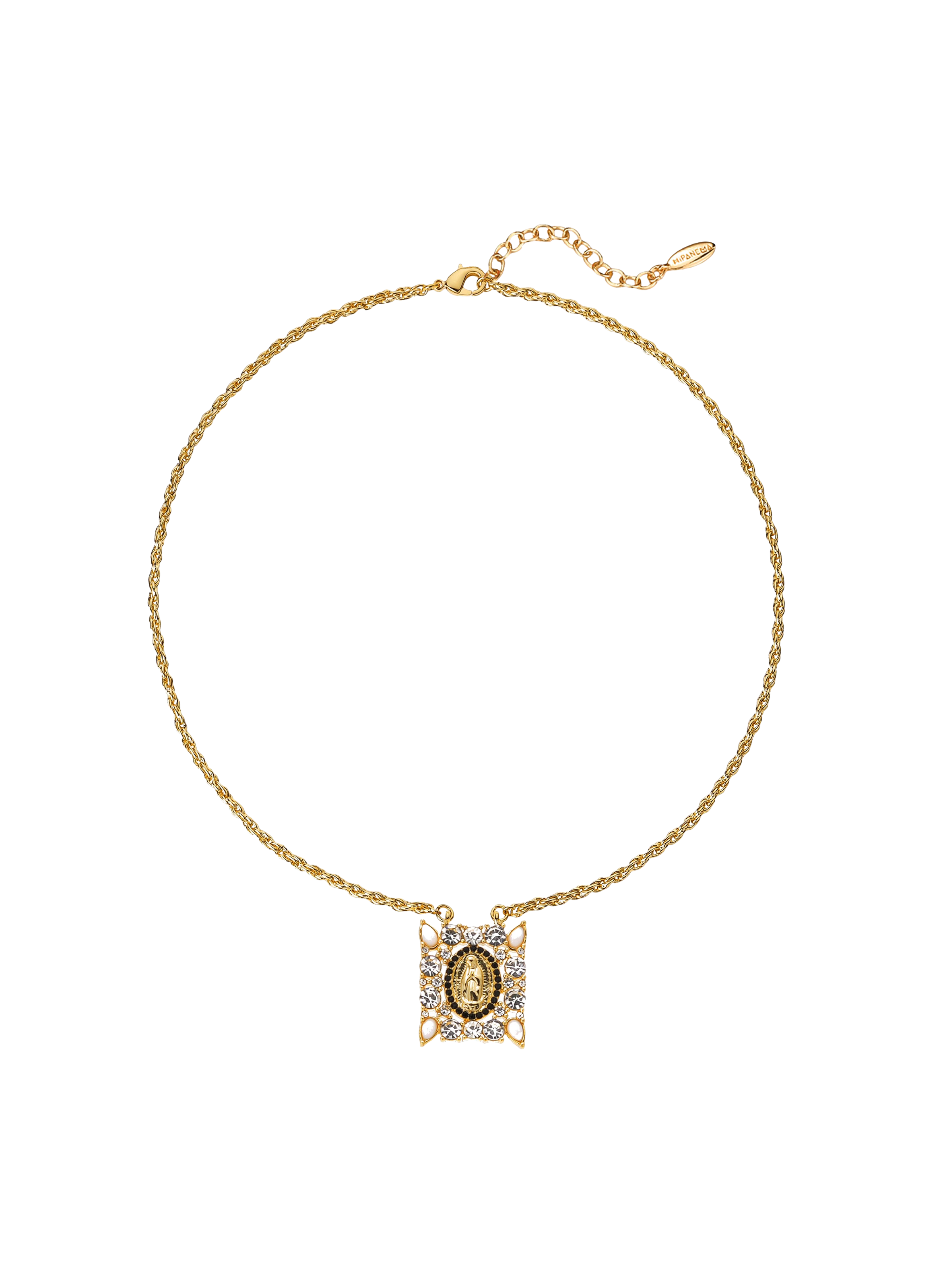 Choker necklace with pendant HIPANEMA Golden