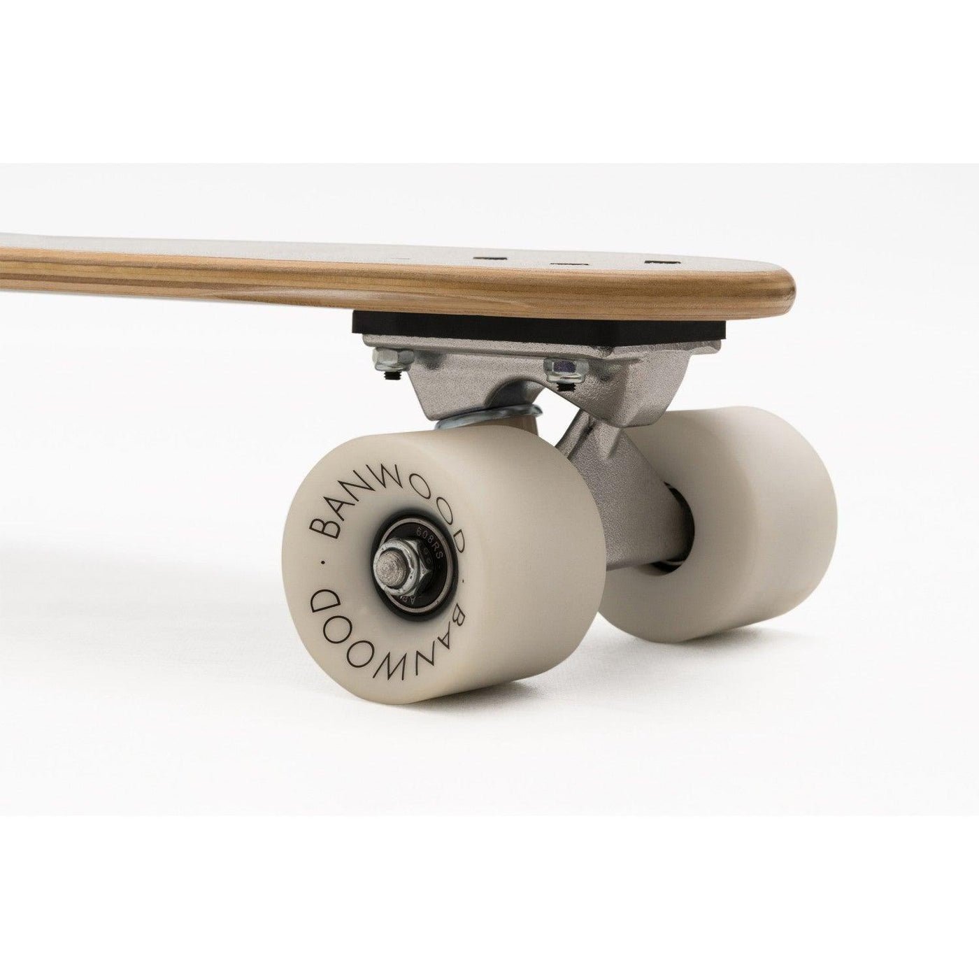 Canadian maple cream skateboard for balance skating 3+ years Banwood White