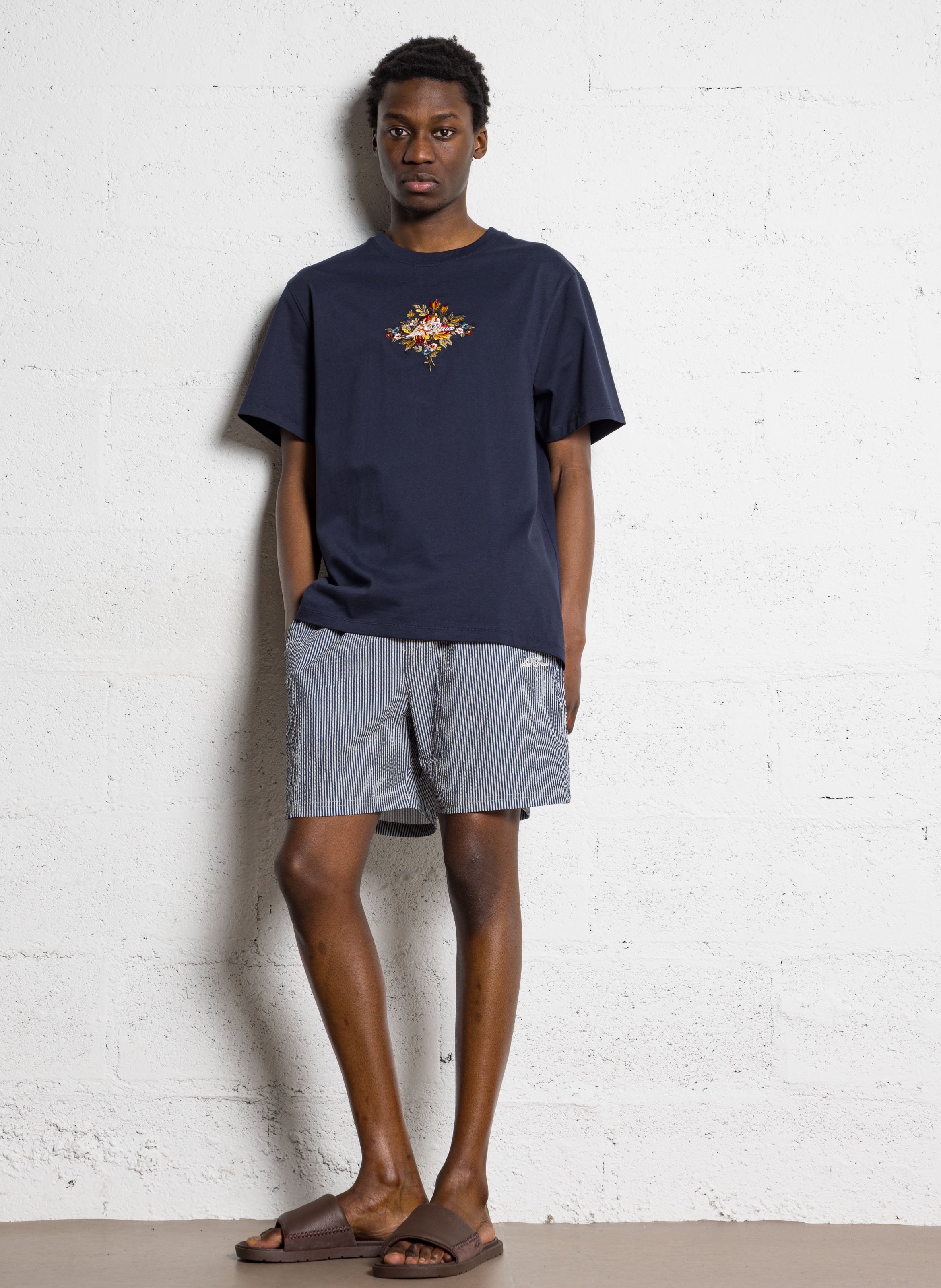 Striped swim shorts LES DEUX Multicolored