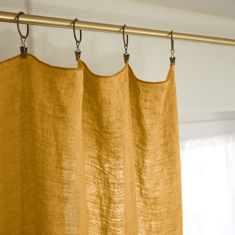 Blackout and Thermal Curtains Yellow