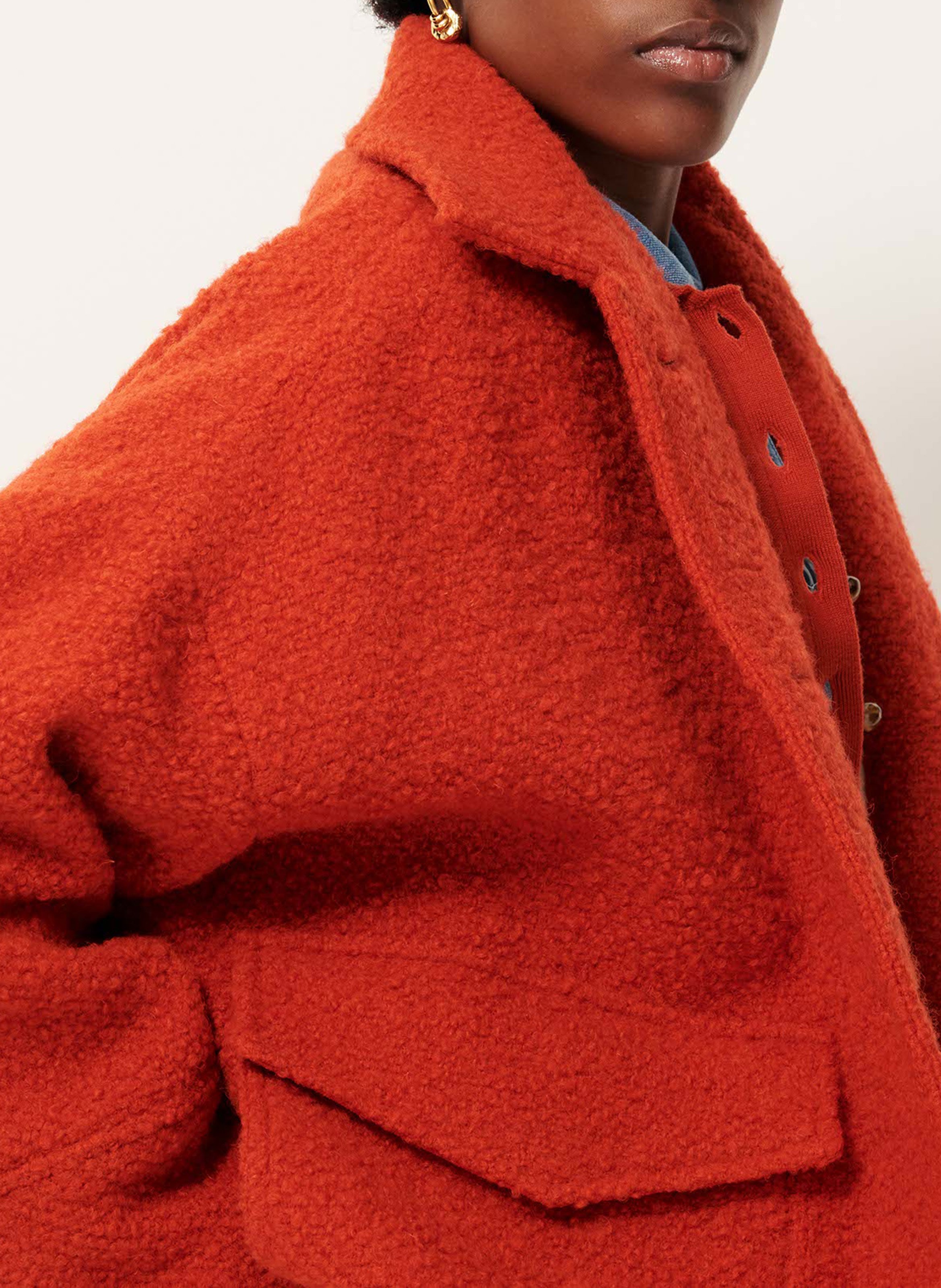 Carina coat SESSUN Red